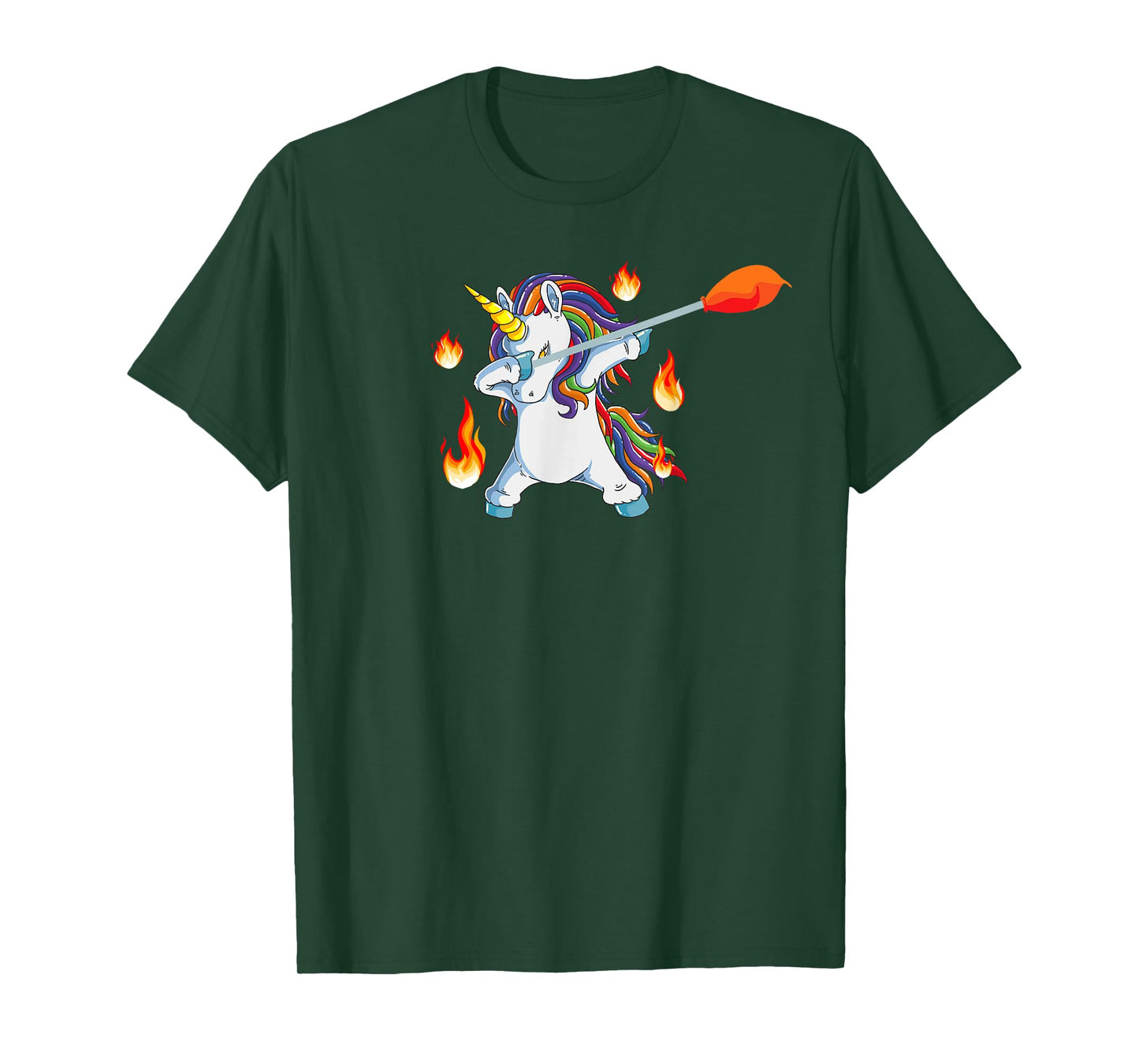 Glassblowing Lover Dabbing Unicorn Glassworker Glassblower T-Shirt