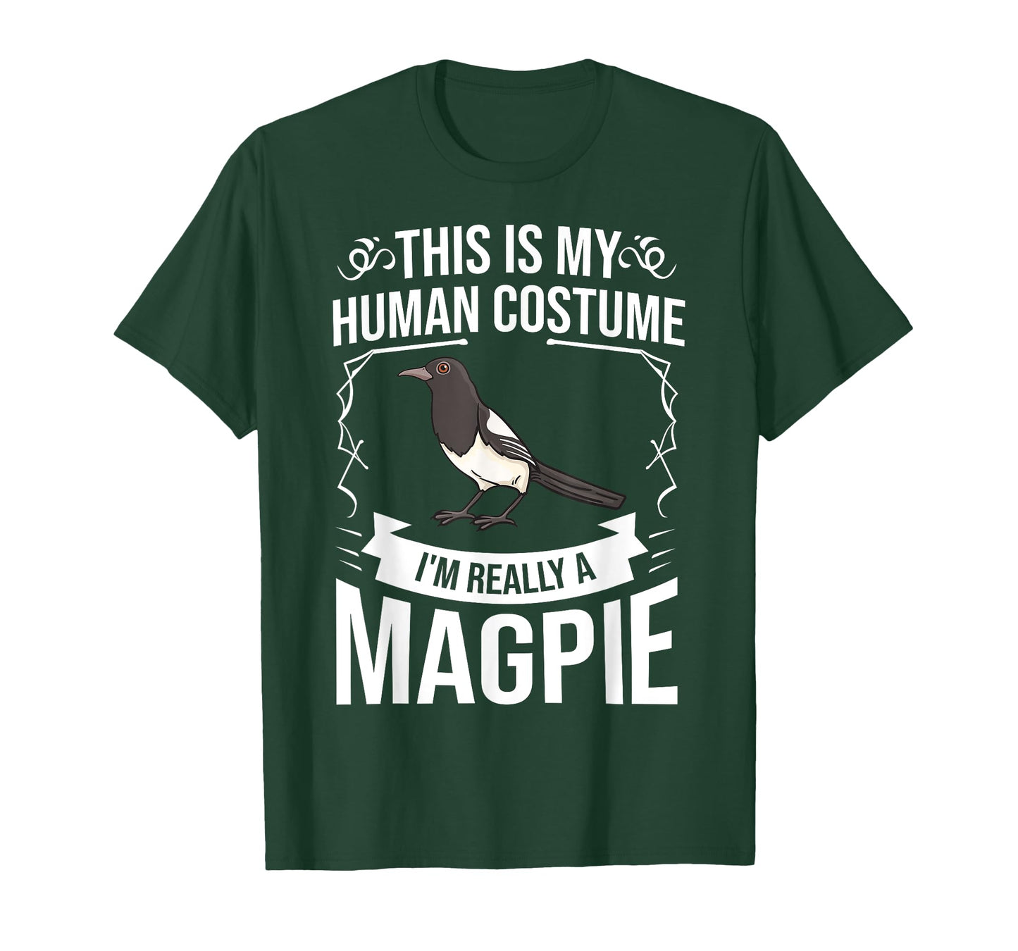 Magpie Bird Feathers Animal T-Shirt