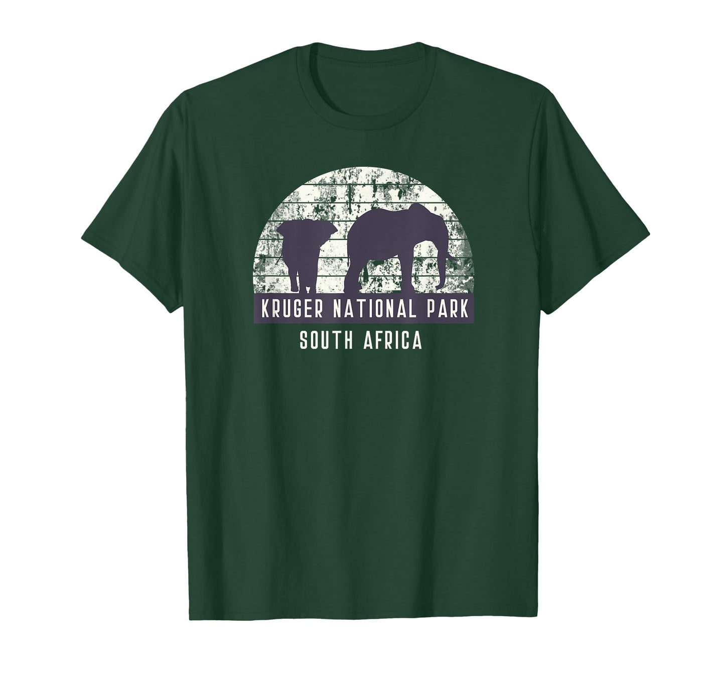 Men's Elephant South African Safari National Park T Shirt T-Shirt