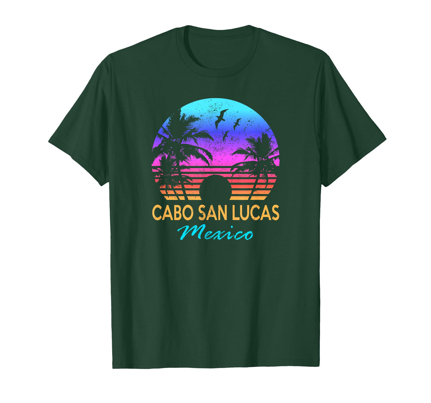 CABO SAN LUCAS MEXICO Beach Vacation Trip Vintage Graphic Men Women Girls Kids T-Shirt