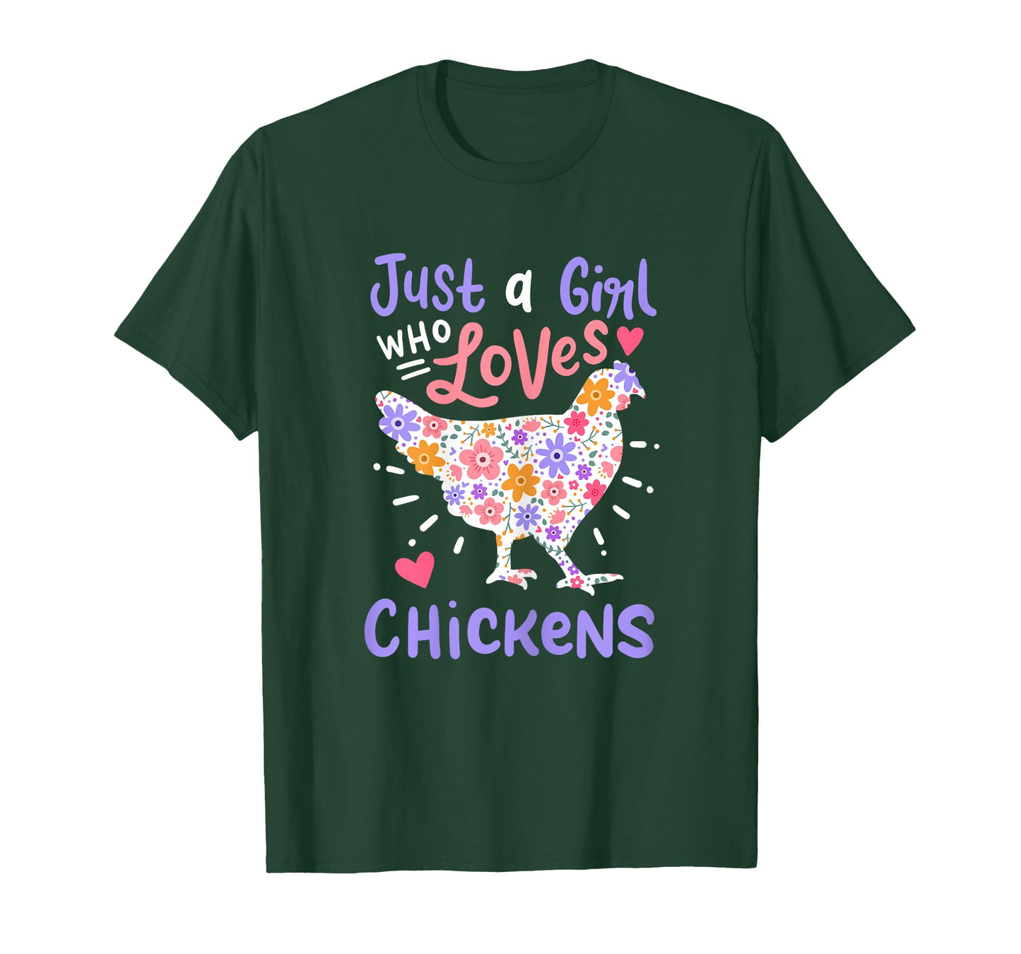 Chicken Hen Love Cute Funny Gift T-Shirt