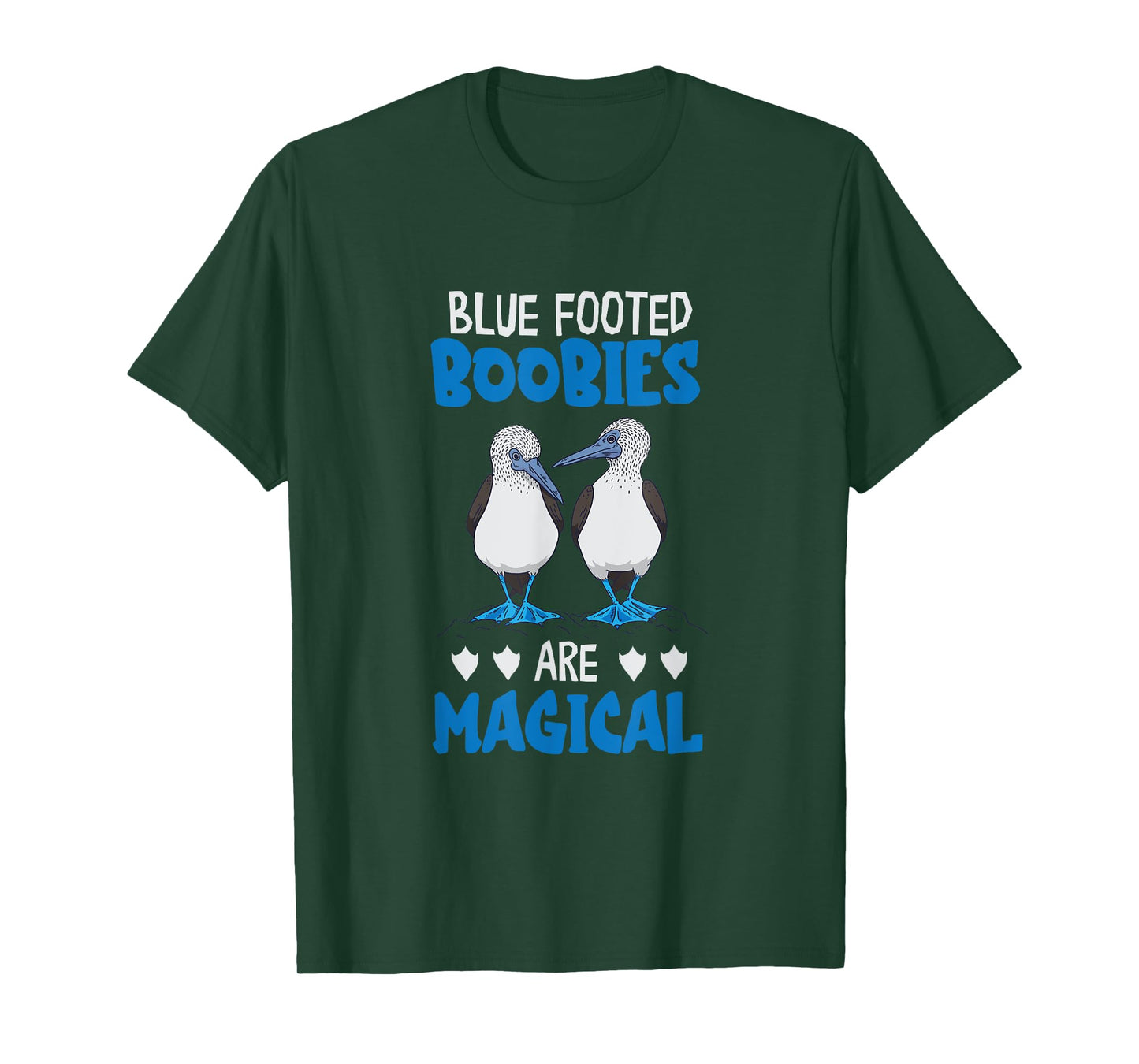 Blue Footed Boobies Magical Seabird Blue Footed Booby T-Shirt