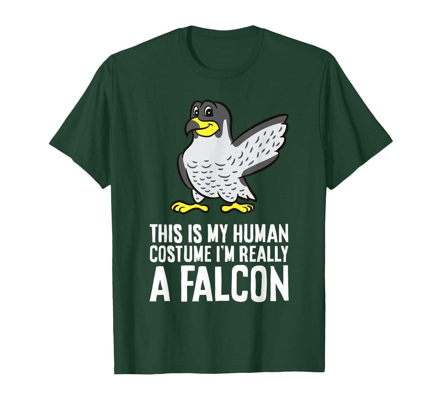 This Is My Human Costume I'm Really A Falcon T-Shirt