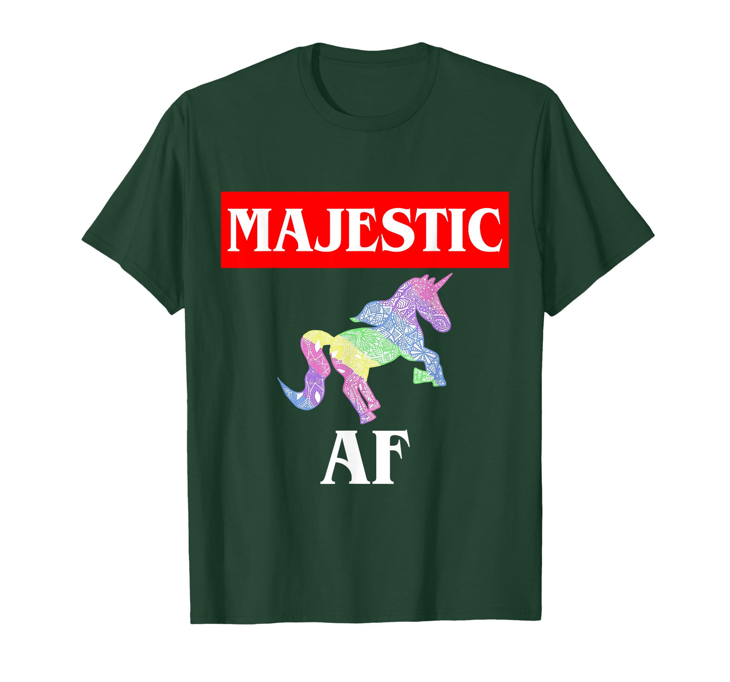 Majestic AF Unicorn T-Shirt