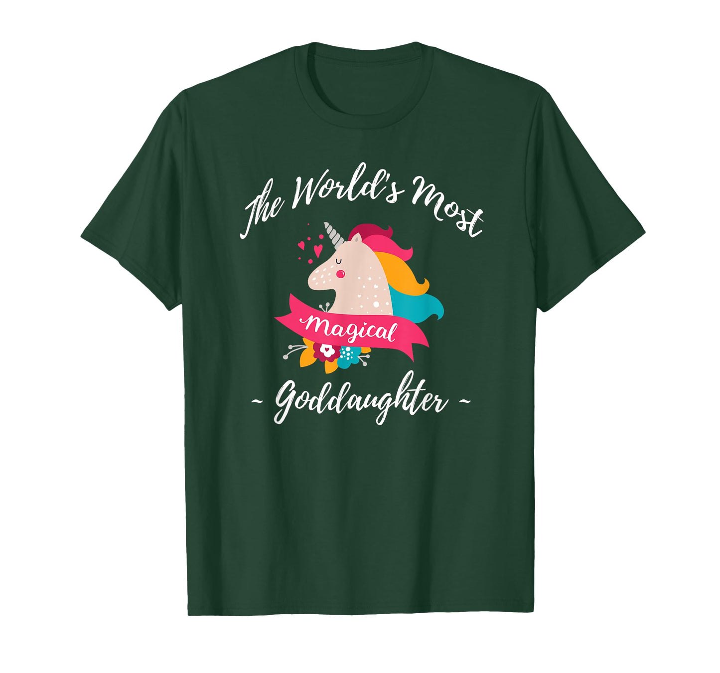Magical Unicorn Goddaughter - Best Goddaughter Ever T-Shirt