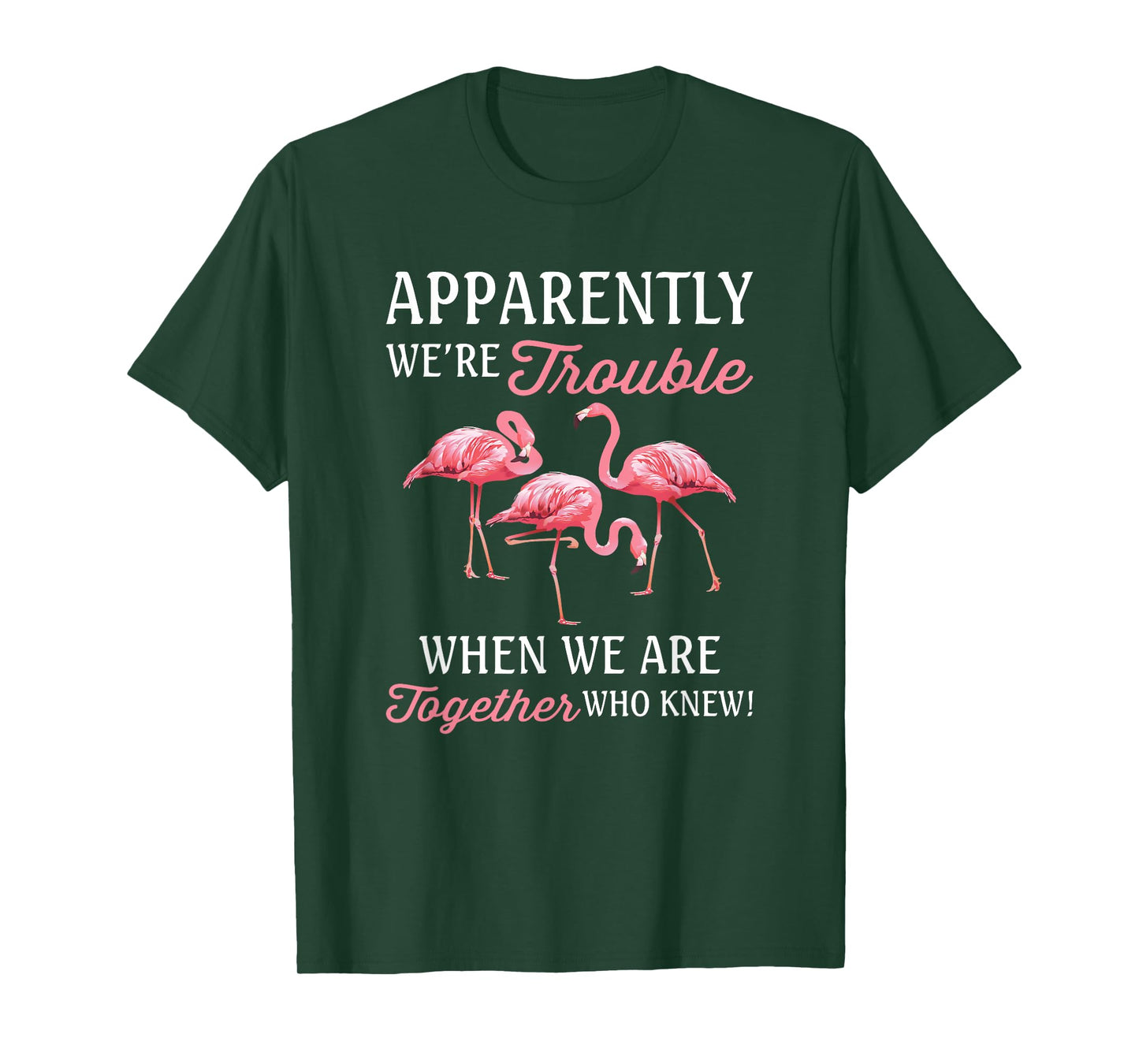 Apparently We're Trouble When We Are Together Who Knew T-Shirt