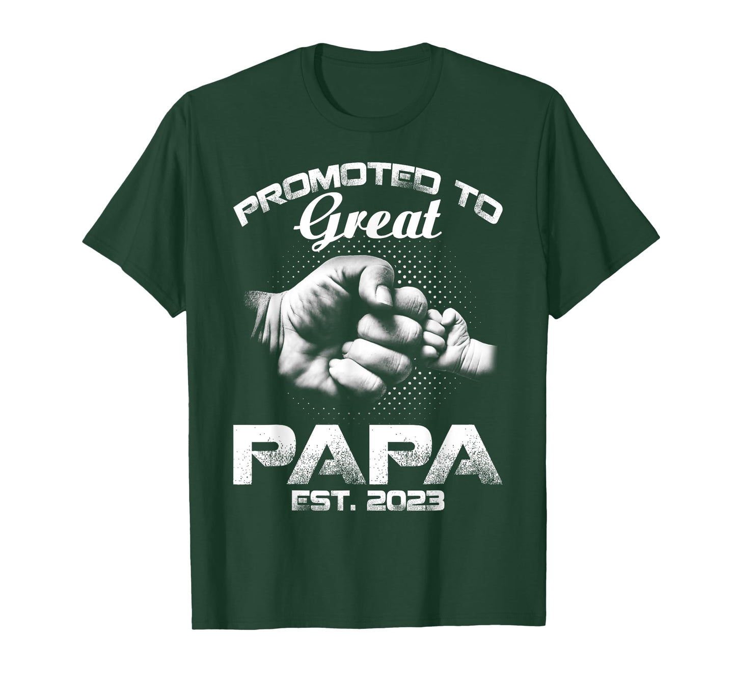 Promoted To Great Papa Est 2023 T-Shirt