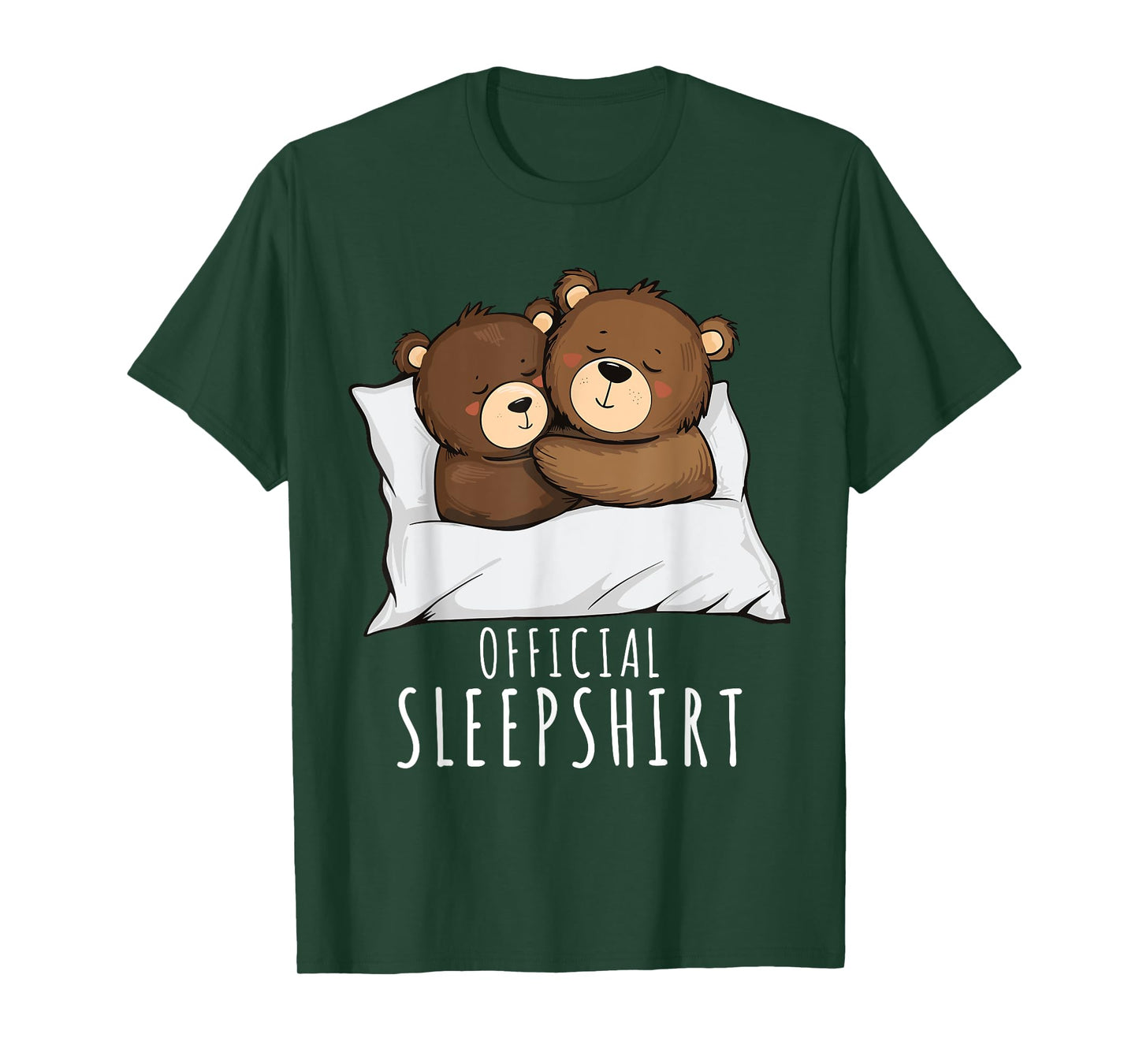 Couples Bear Pajama Official Sleepshirt Bears T-Shirt