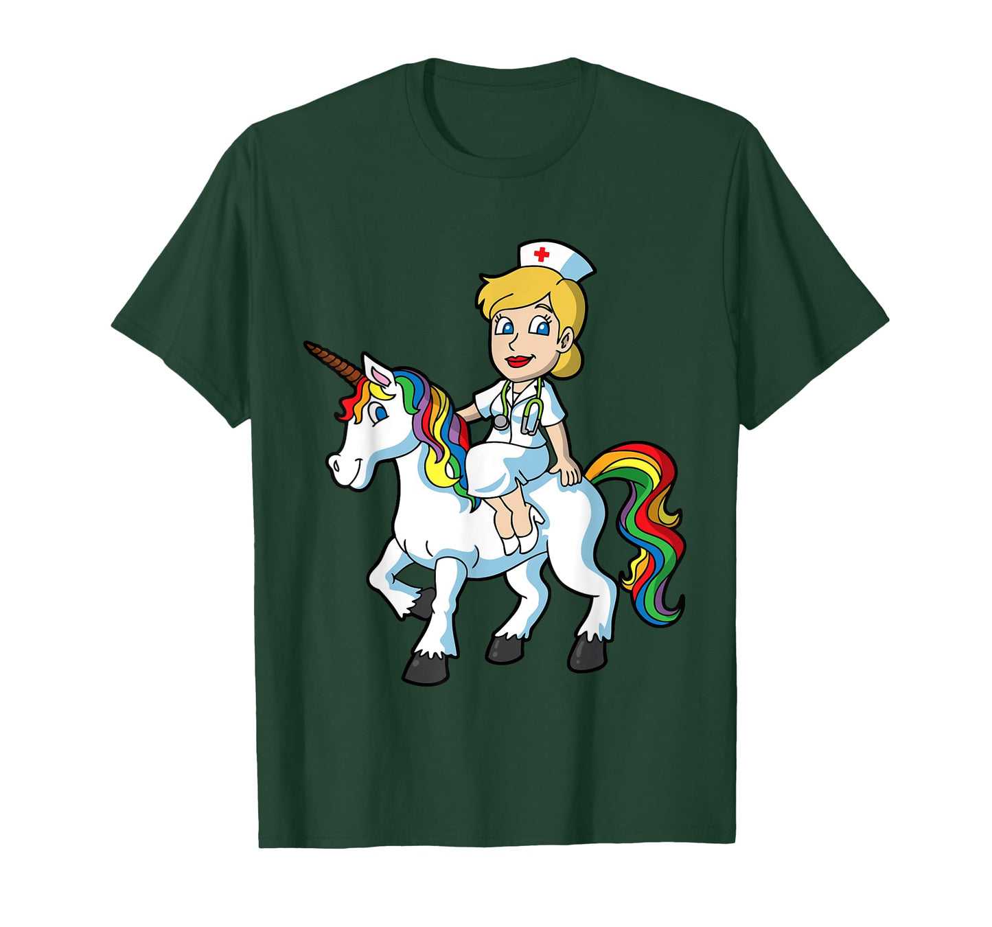 Nurse Day Unicorn Nursing CNA LPN RN NP CNM CRNA T-Shirt