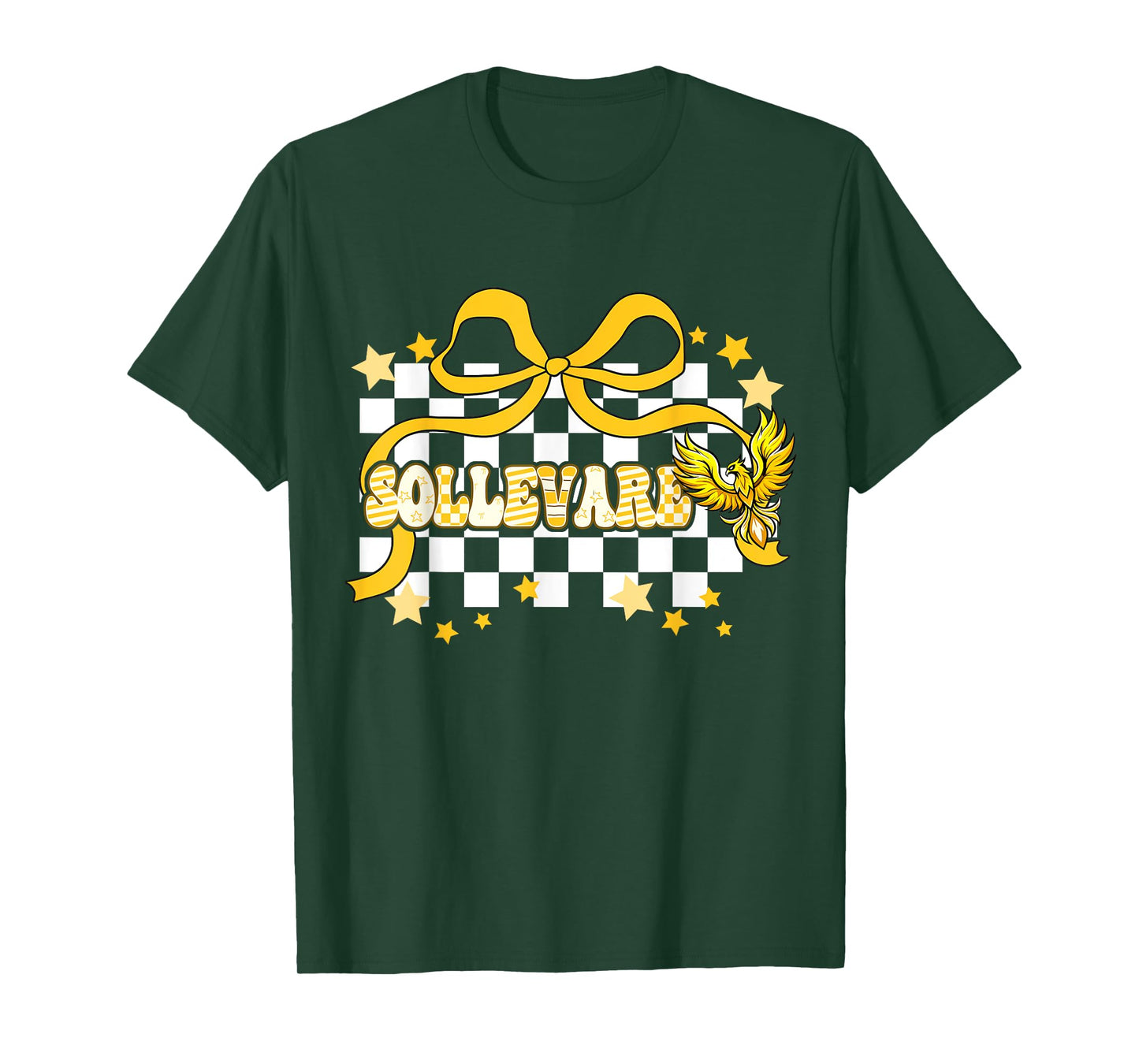 Sollevare Coquette Throwback Mascot School Spirit T-Shirt