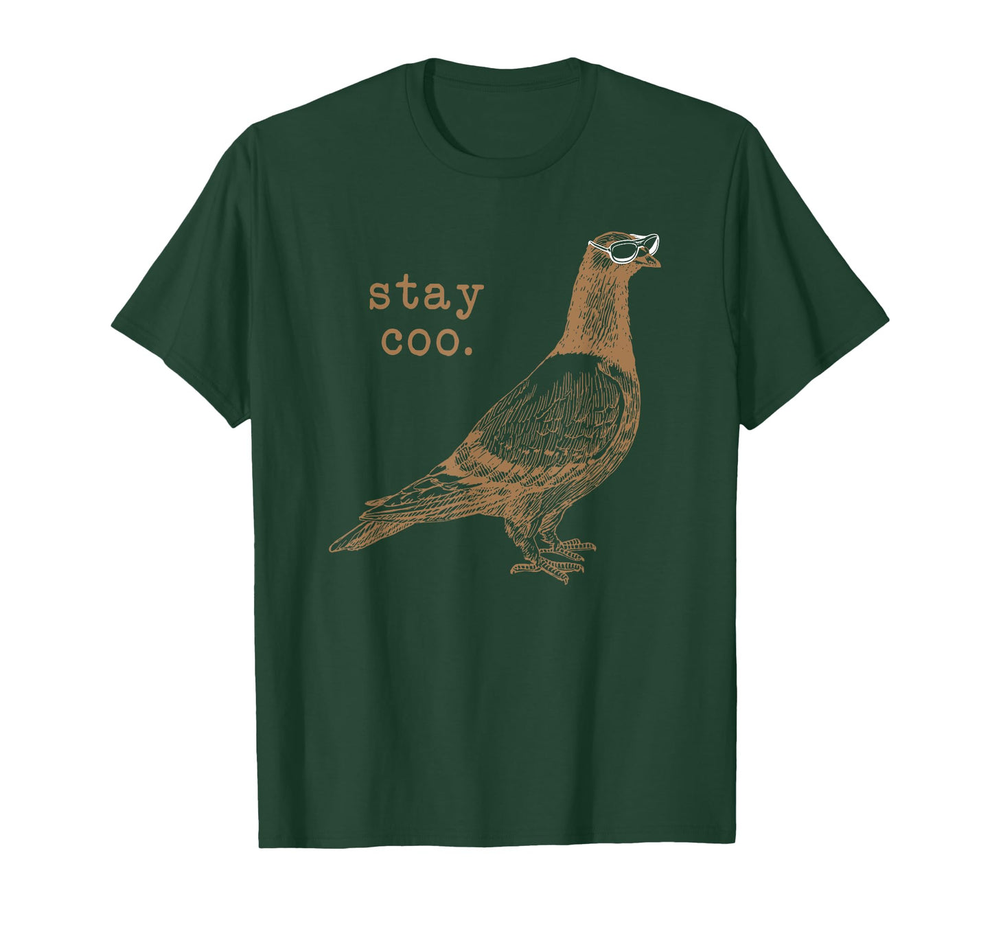 Fun Pigeon Shirt, Cool Bird With Sunglasses Pun Tee Gift