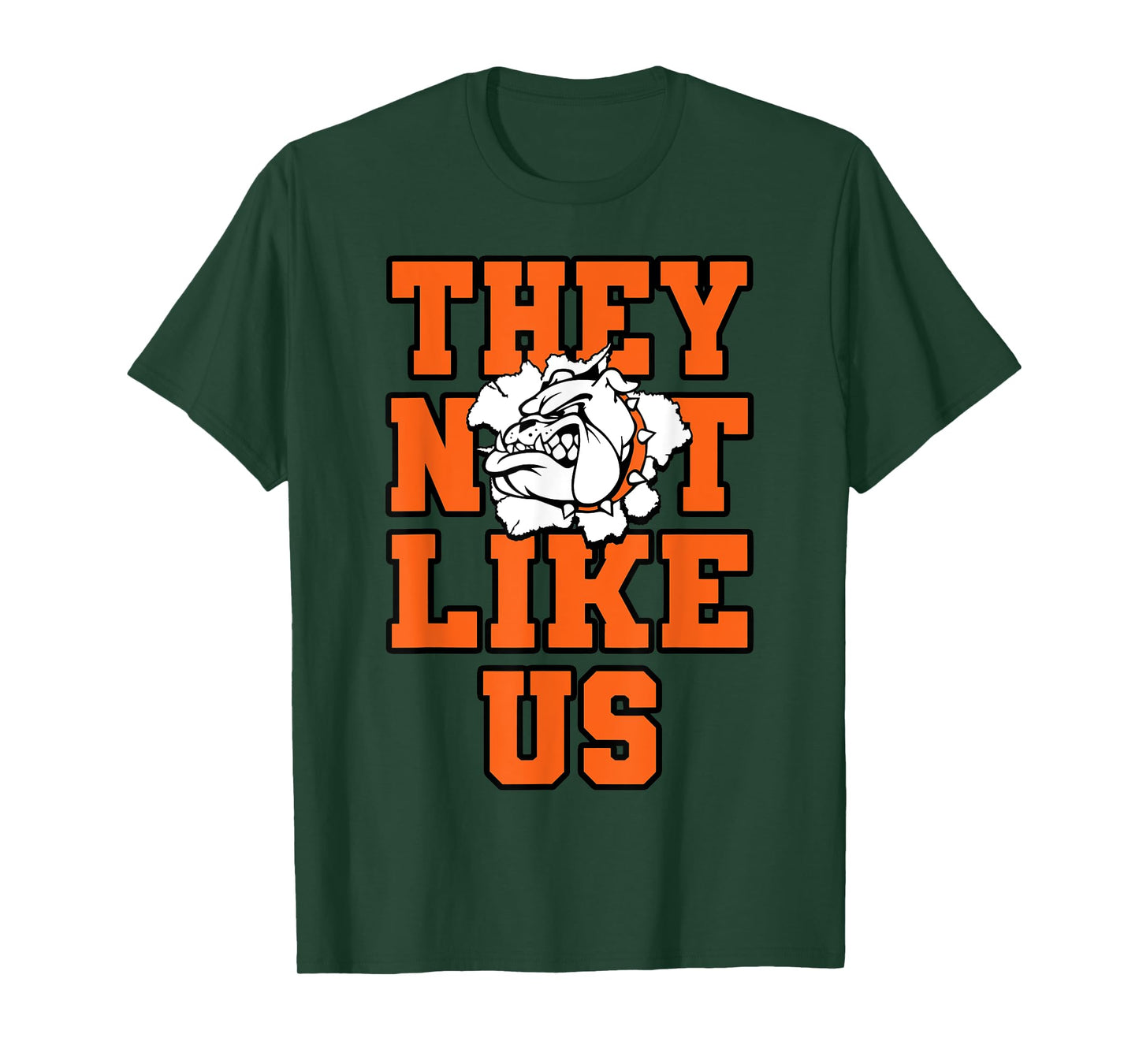 Not Like Bulldog Back to School Spirit O T-Shirt