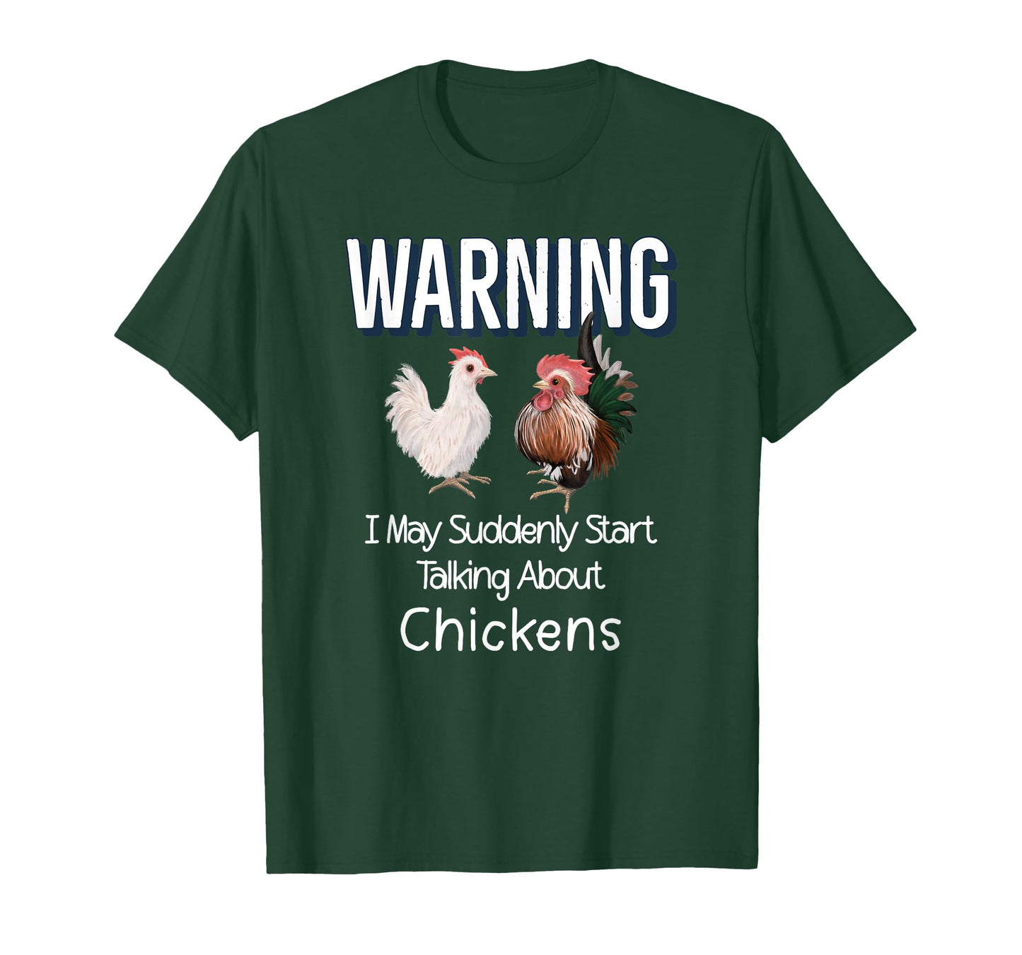 Serama Chicken Lovers Hen & Rooster Funny Chicken Farmer T-Shirt