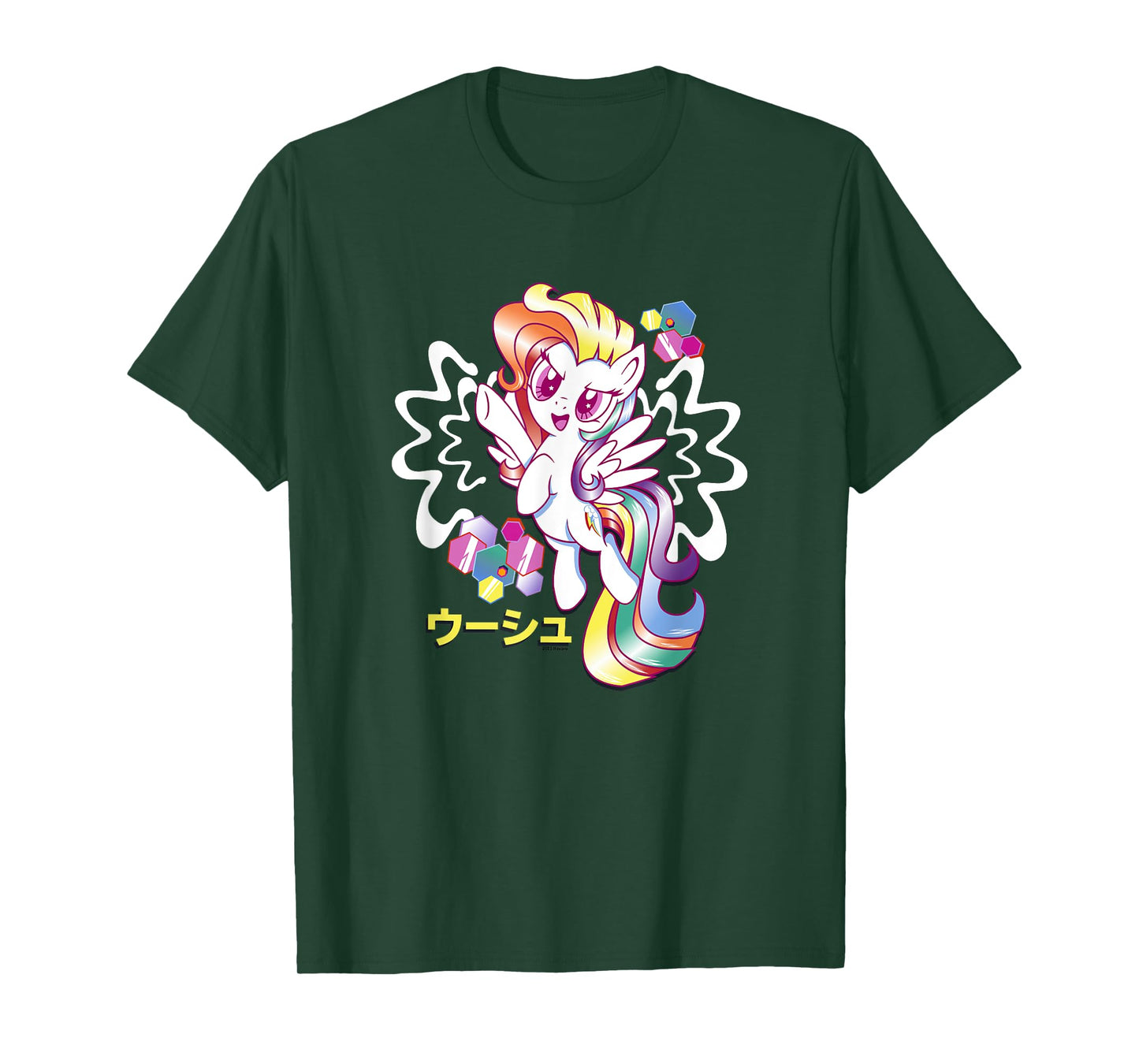 My Little Pony: Friendship Is Magic Rainbow Dash Kanji Logo T-Shirt