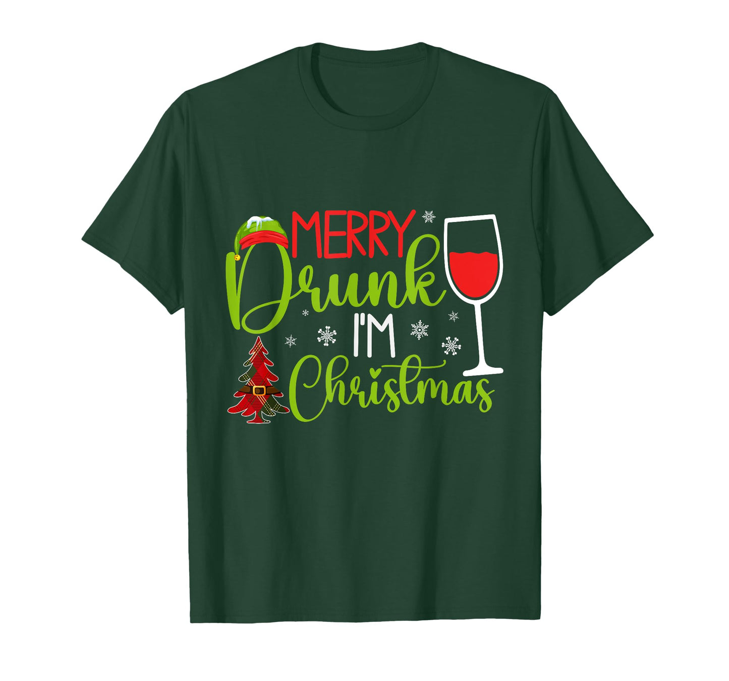 Merry Drunk I'm Christmas T-Shirt