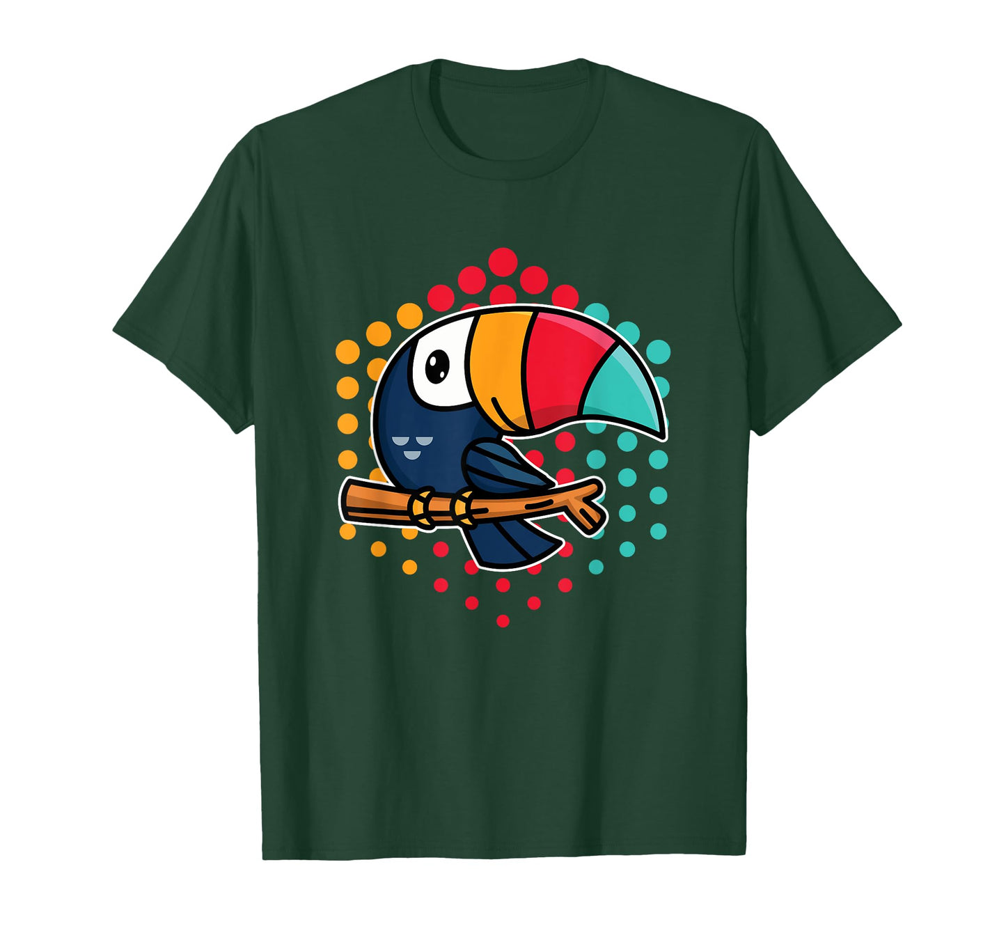 Tropical Bird Cute Toucan T-Shirt