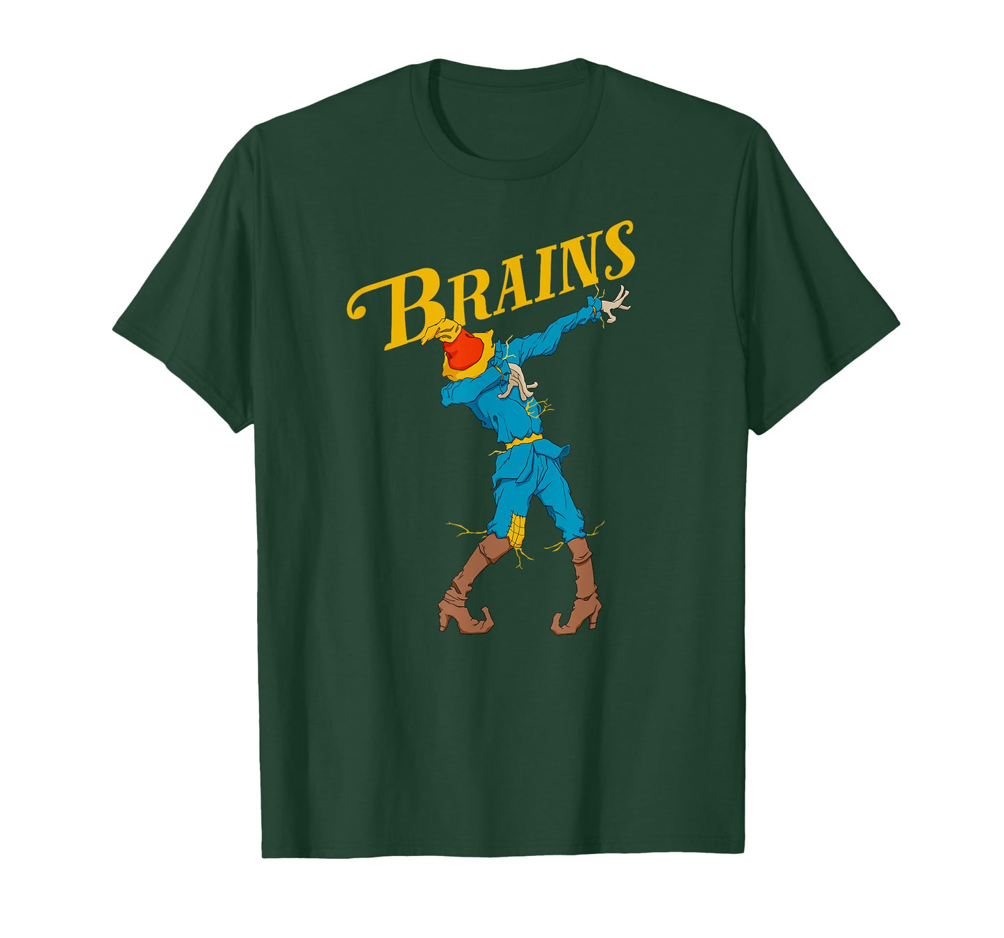 OZ Scarecrow Brains Shirt Art-Classic Dabbing Wizard Of Oz T-Shirt