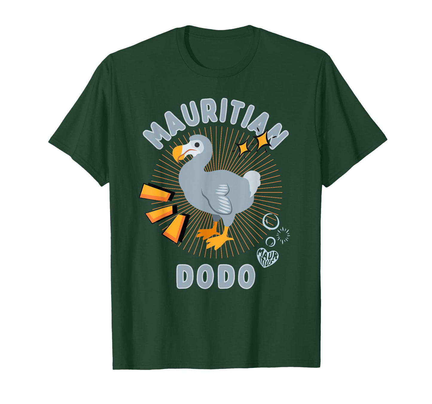 Funny Mauritian Dodo Mauritius Tropical Holiday Island T-Shirt