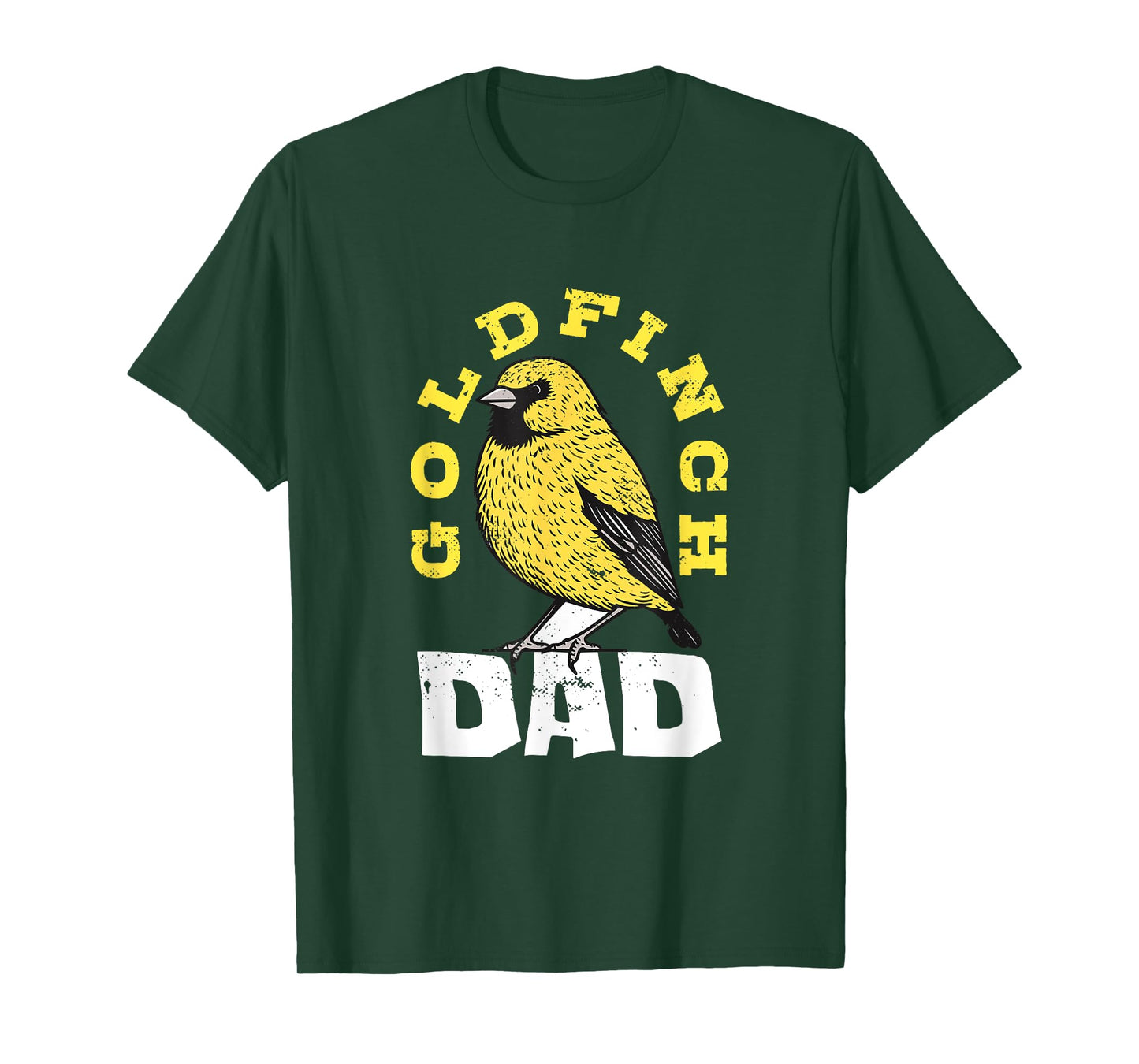 American Goldfinch Goldfinch Dad Bird Lover Ornithologist T-Shirt