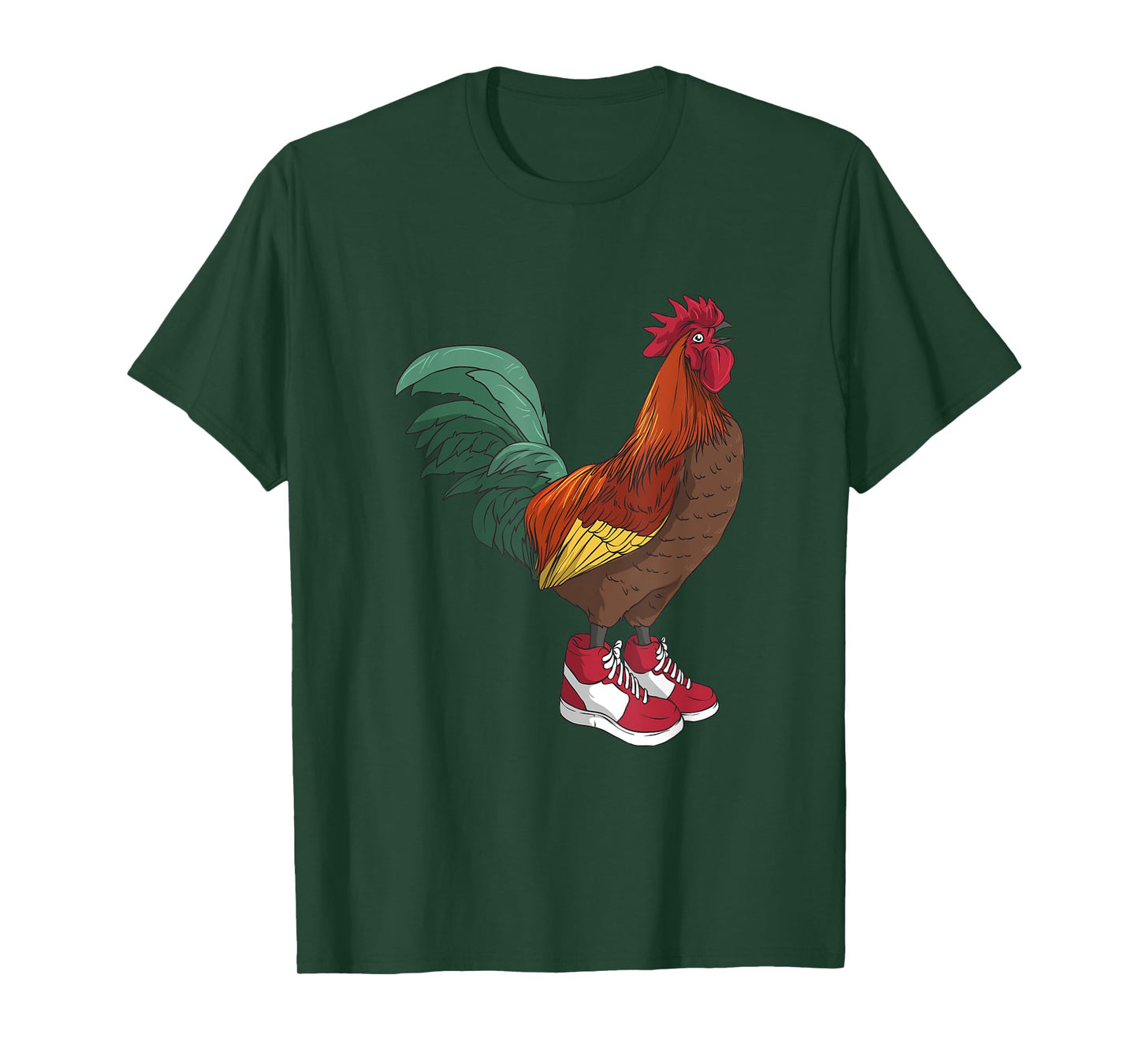 Chicken Wearing Sneakers Dank Meme T-Shirt