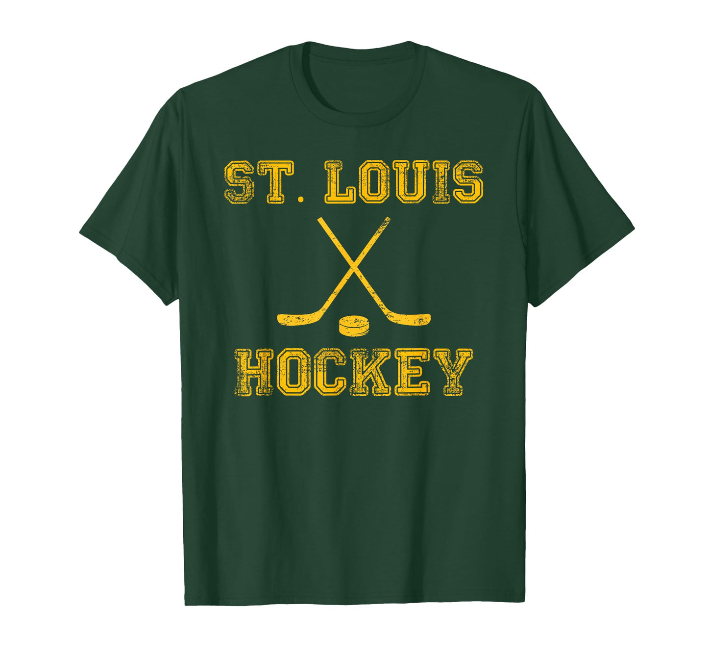 St. Louis Ice Hockey Sticks State Outile STL Tee T-Shirt