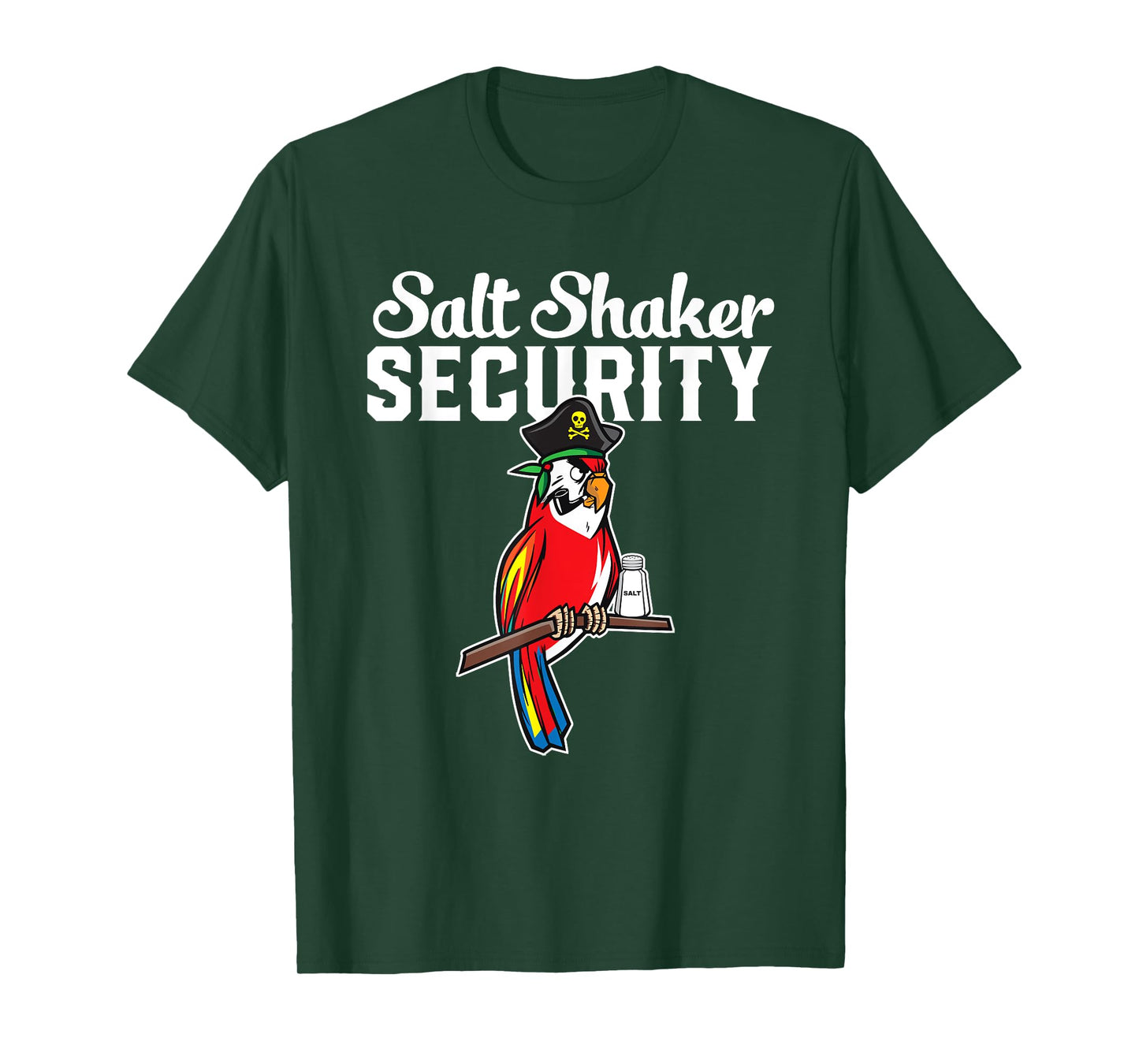 Pirate Parrot I Salt Shaker Security T-Shirt