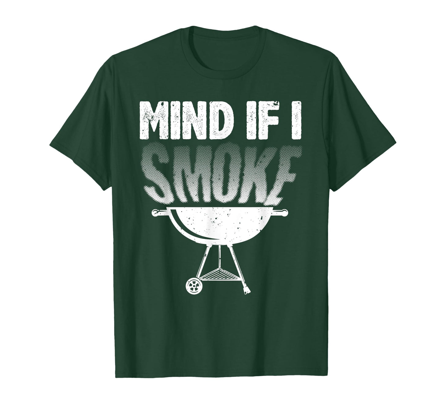 Smoking For Men Dad Grilling Meat BBQ Smoker Food Griller T-Shirt