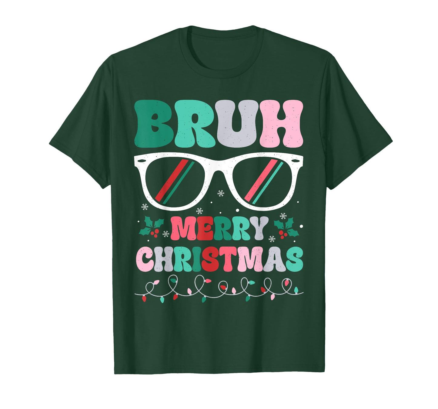 Bruh Christmas Boys Teens Kids Funny Xmas Merry Christmas T-Shirt