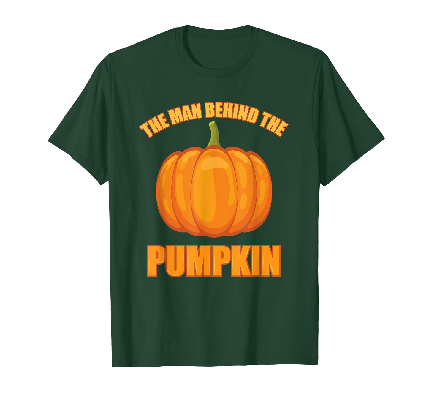 The Man Behind The Pumpkin Dad Soon Halloween Pregnancy T-Shirt