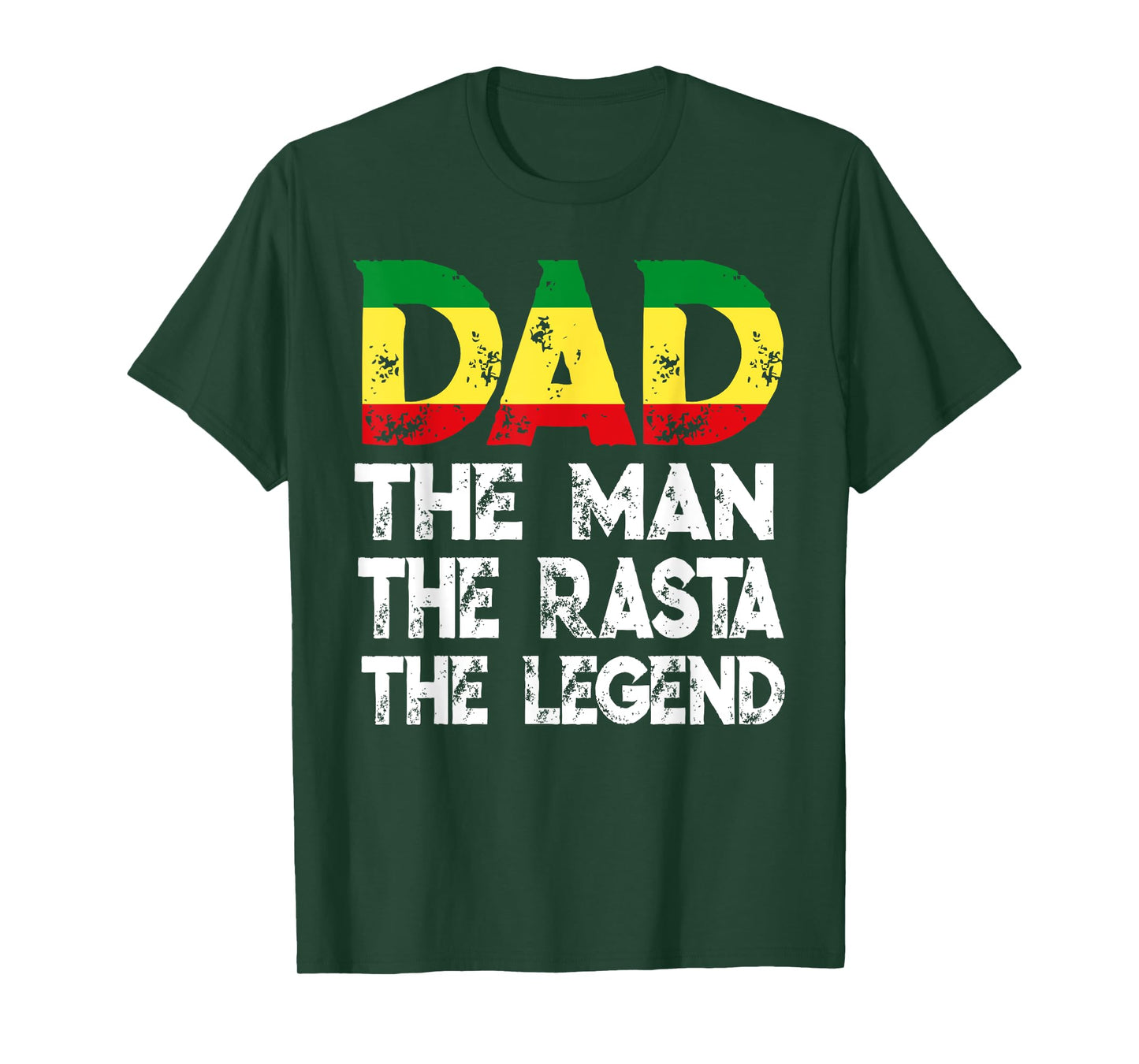 Storecastle: Dad The Rasta The Legend Father's Day T-Shirt T-Shirt