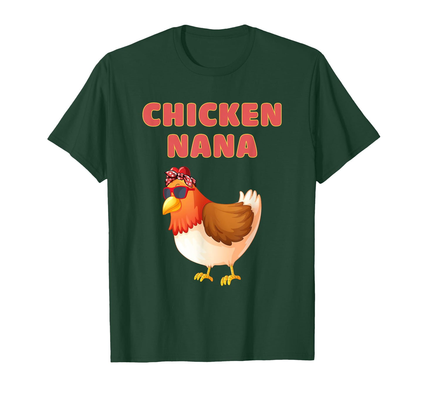 Chicken Nana Funny Chicken Grandma T-Shirt