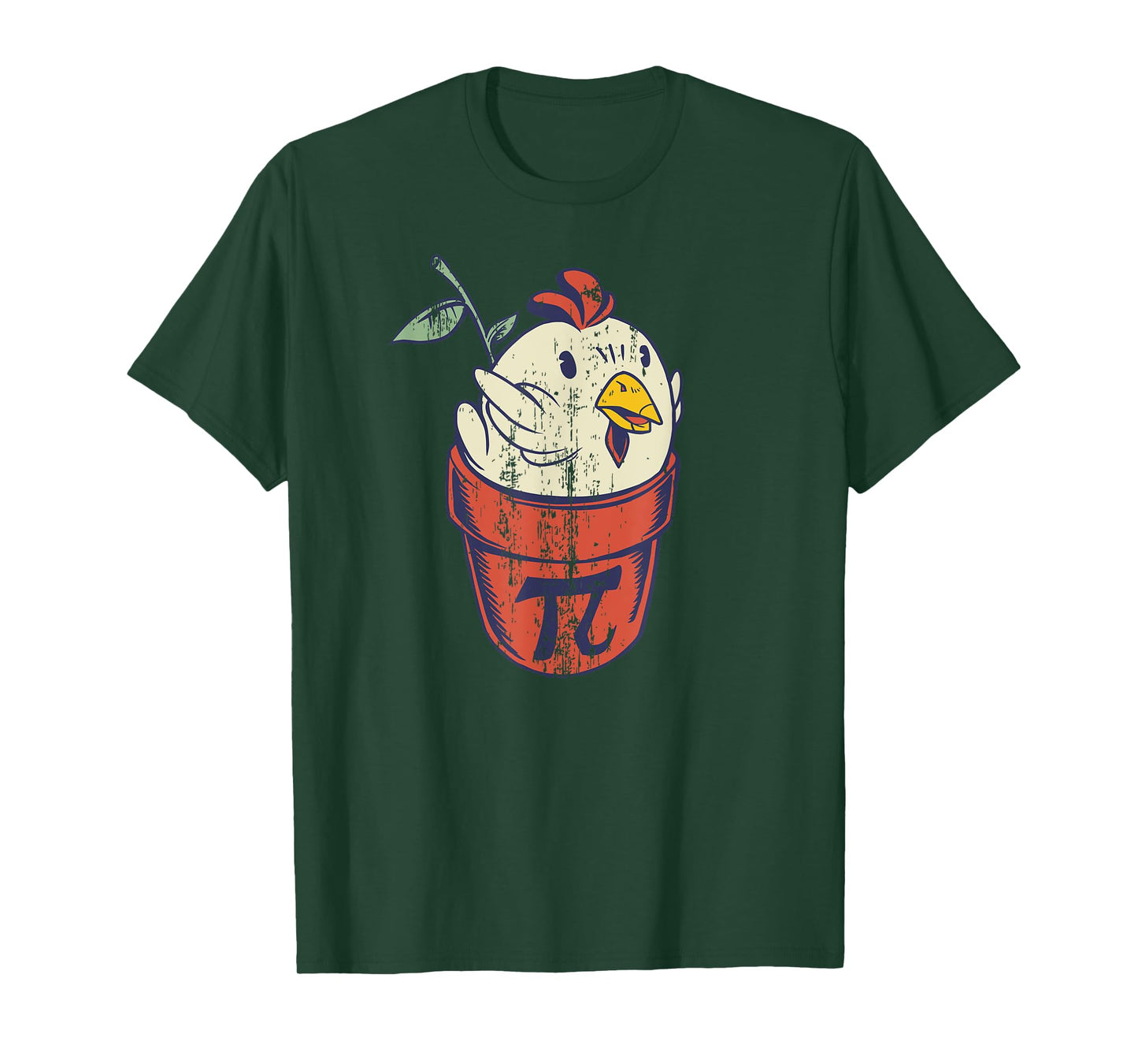 Chicken Pot PI Day Men Women Kids Math funny teacher T-Shirt