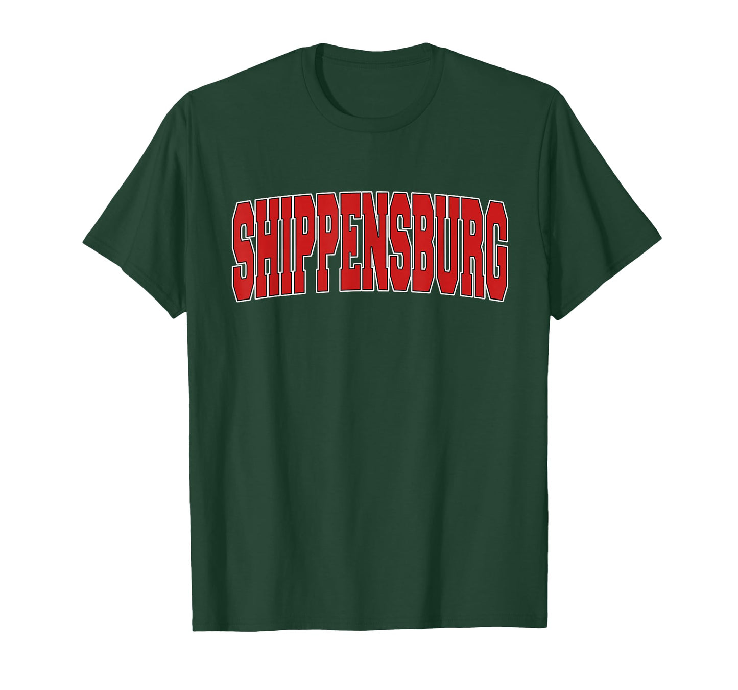 SHIPPENSBURG PA PENNSYLVANIA Varsity Style USA Vintage Sport T-Shirt