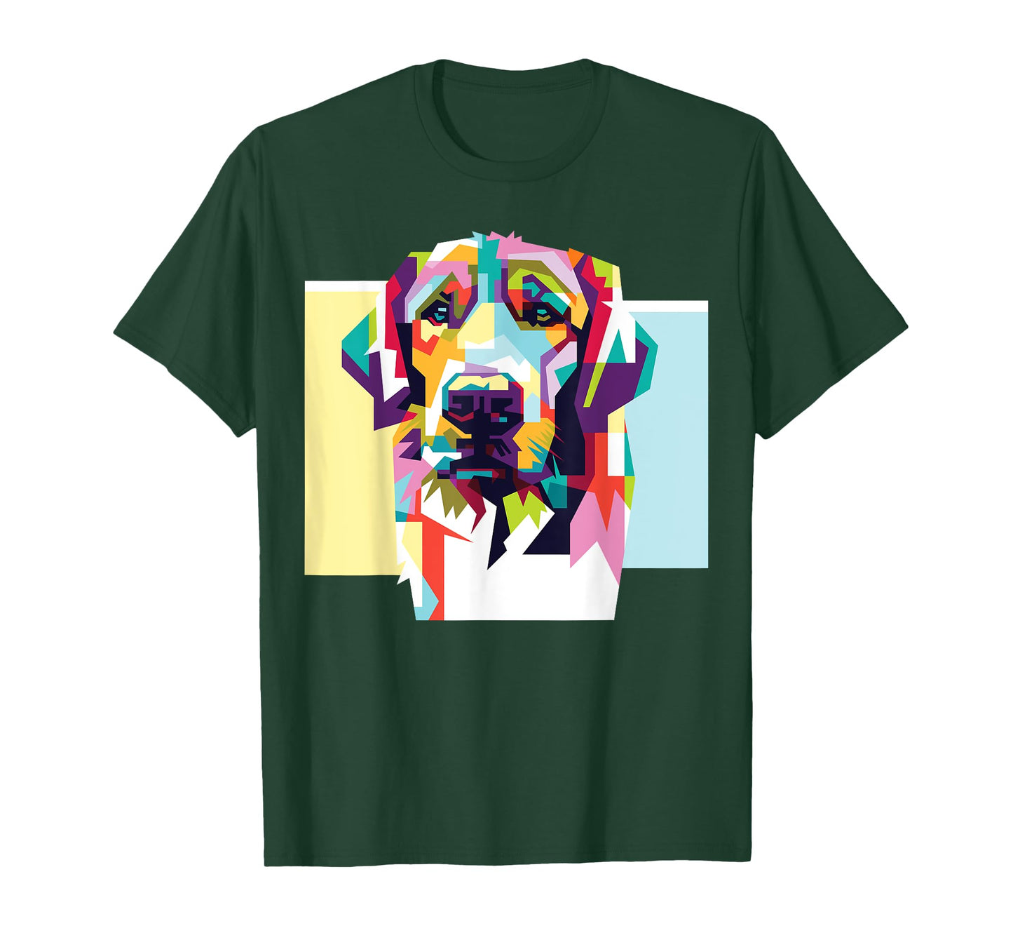 LABRADOR RETRIEVER T-Shirt Dog Lovers Colorful Psychedelic T-Shirt for Men Women Kids