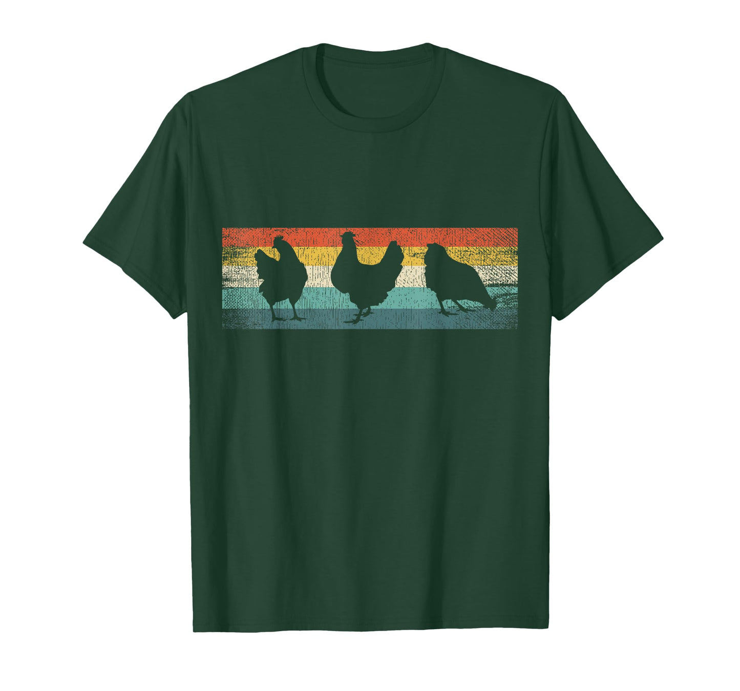 Vintage 70s 80s Retro Poultry Farmer Chicken T-Shirt