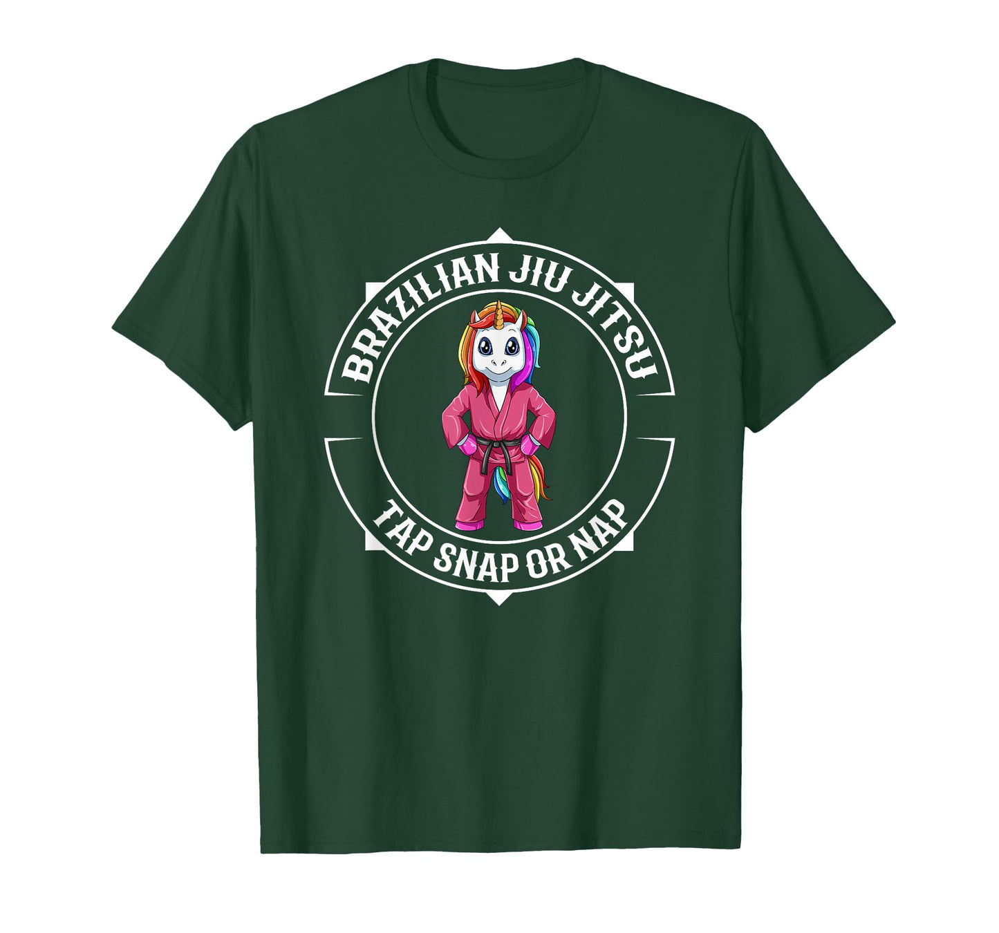 Cute Jiu Jitsu Unicorn - BJJ and Girls T-Shirt