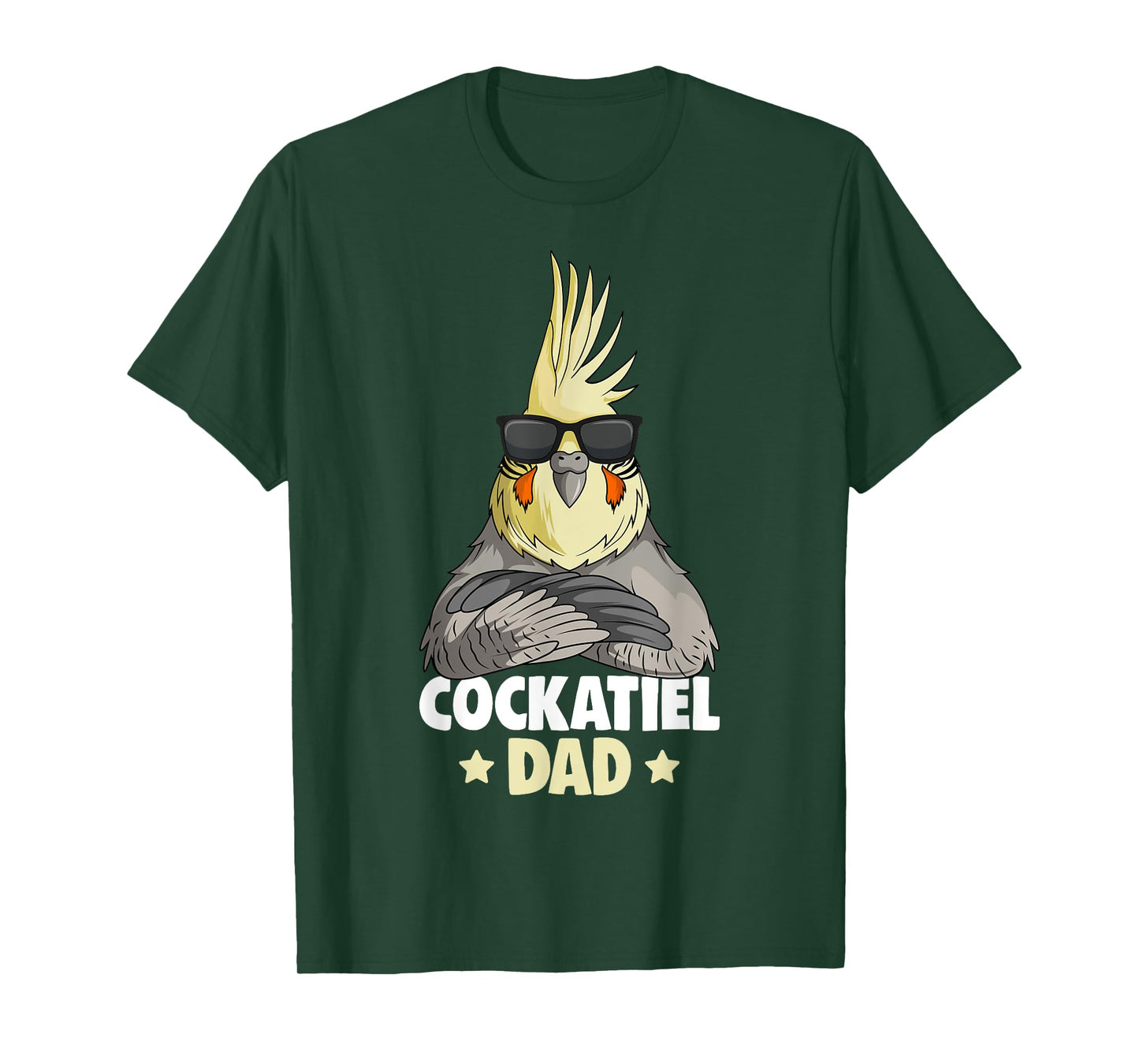 Cockatiel Dad Bird T-Shirt