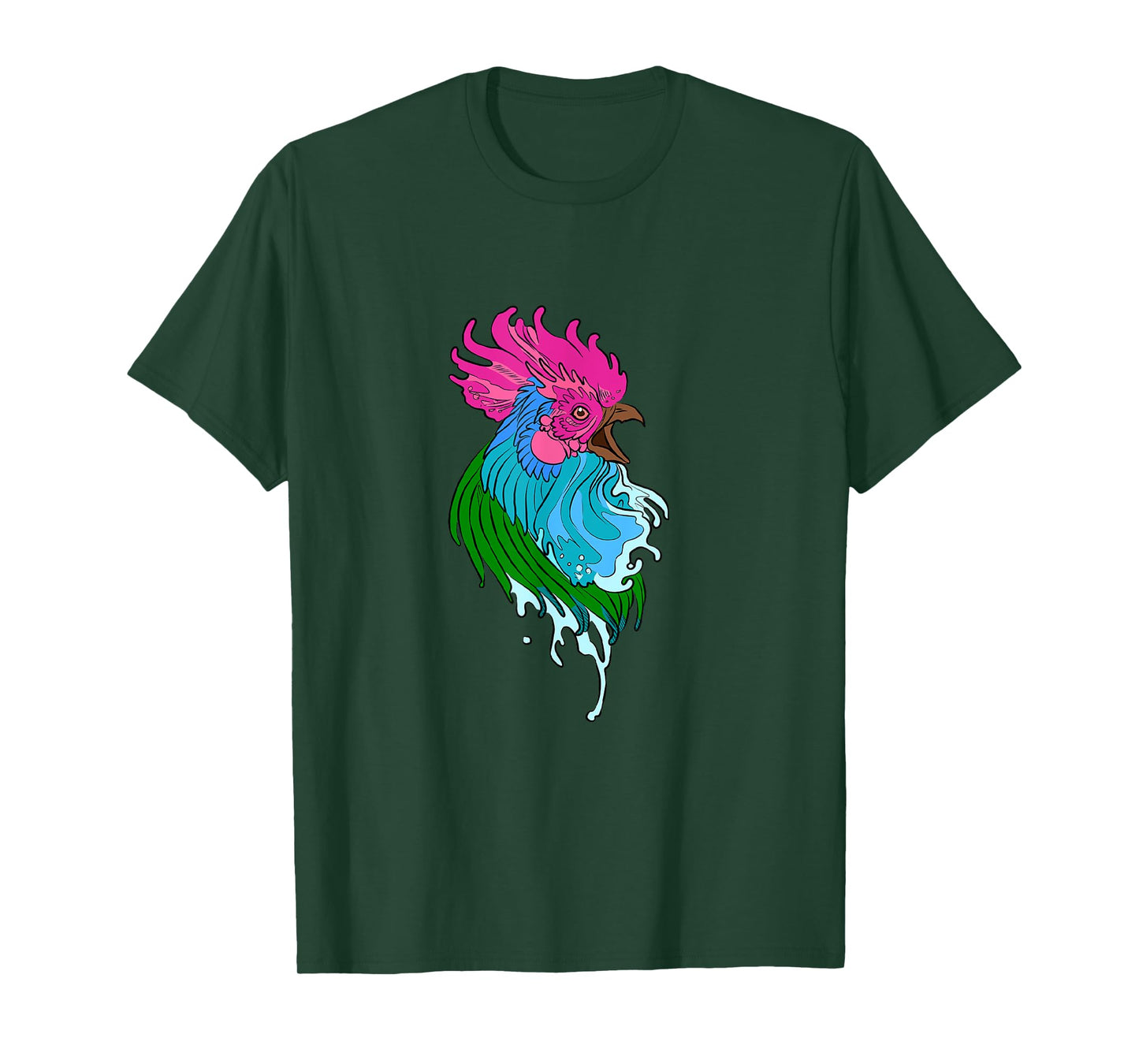 Chicken / Rooster / Cockerel / Capon / Yardbird / Angry T-Shirt