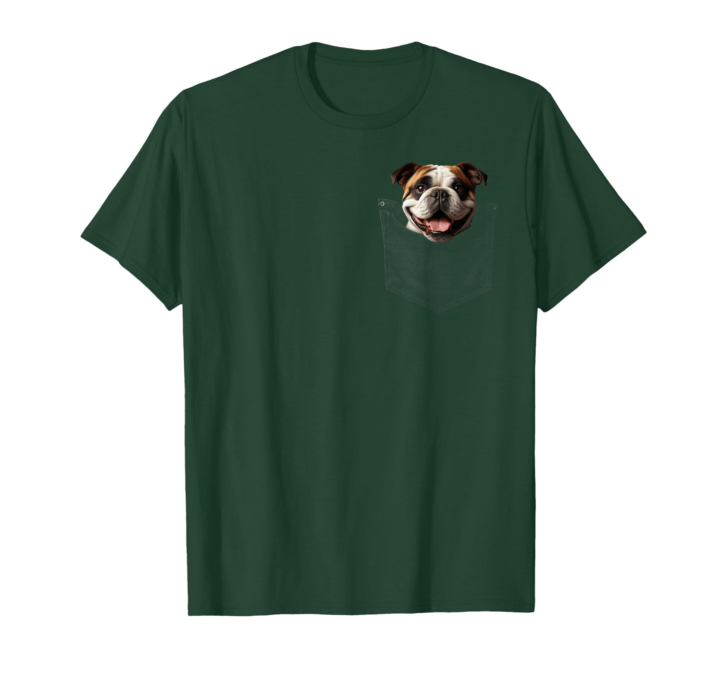 Pocket Bulldog Cute Dog Lover Owner Gift T-Shirt