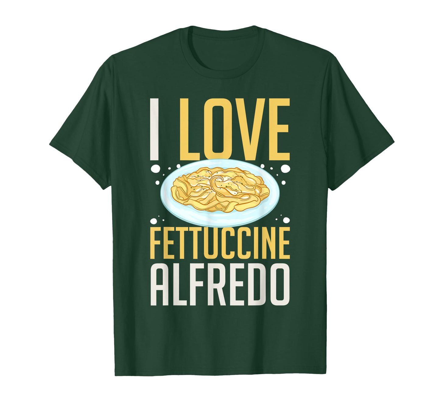 Fettuccine Alfredo Chicken Sauce Recipes Vegan Pasta T-Shirt