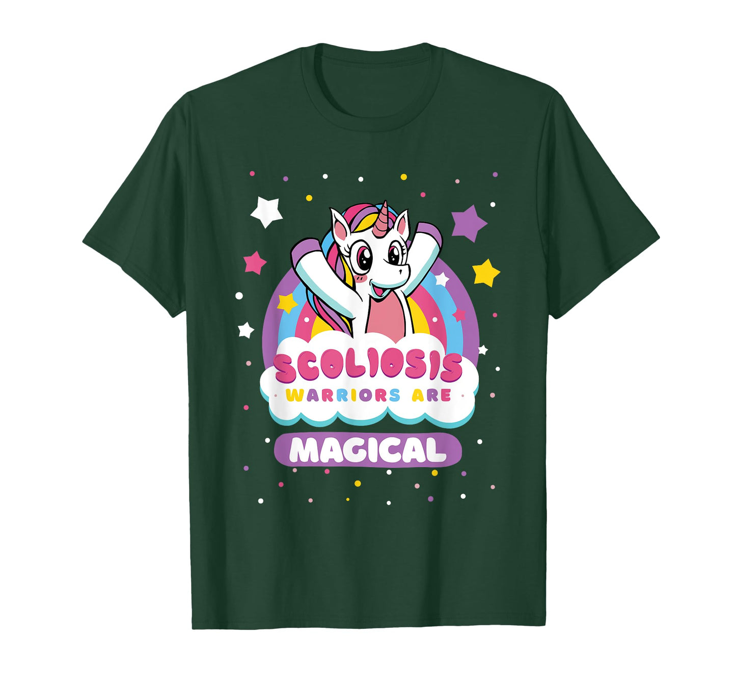 Scoliosis Warriors Are Magical Scoliosis Surgery Recovery T-Shirt