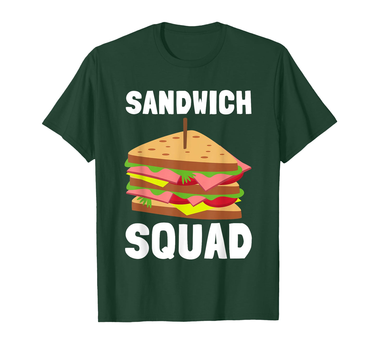 Hoagie Sub Artist And Sandwich Maker - Sandwich Squad T-Shirt
