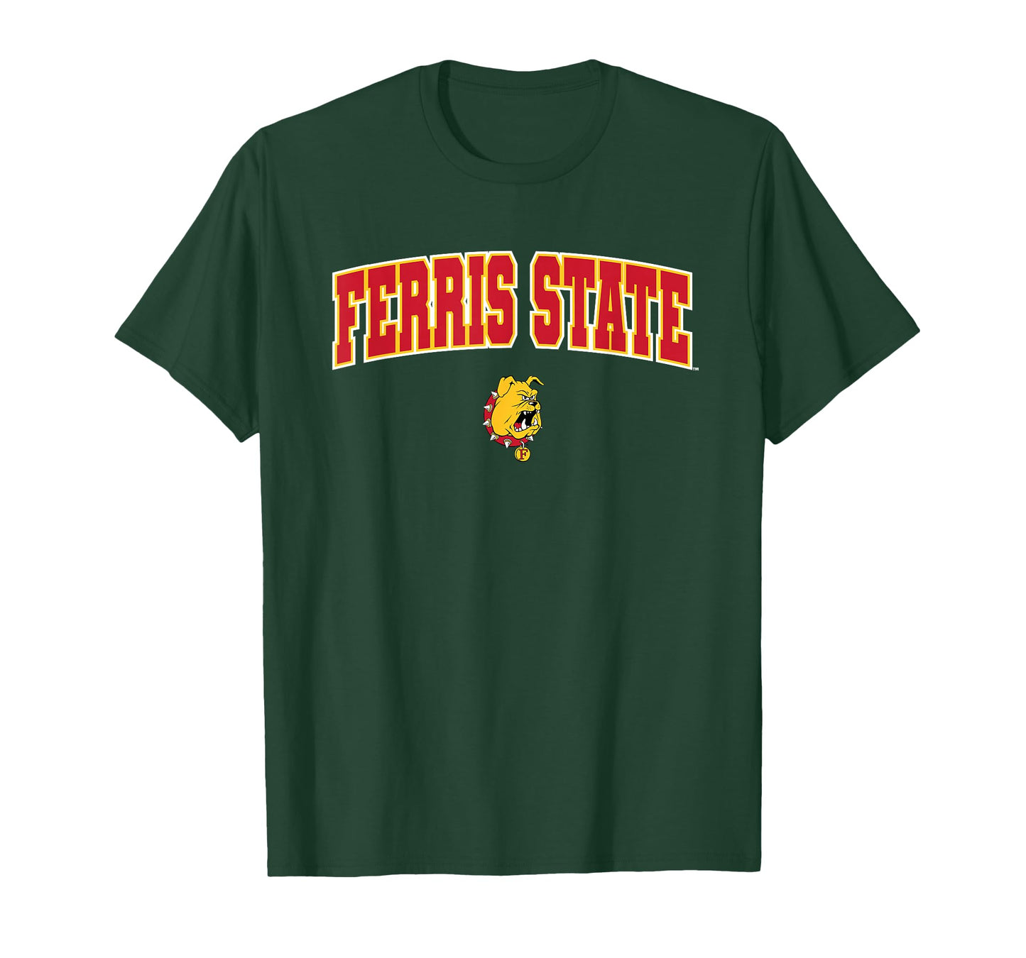 Ferris State University Bulldogs Arch Logo T-Shirt