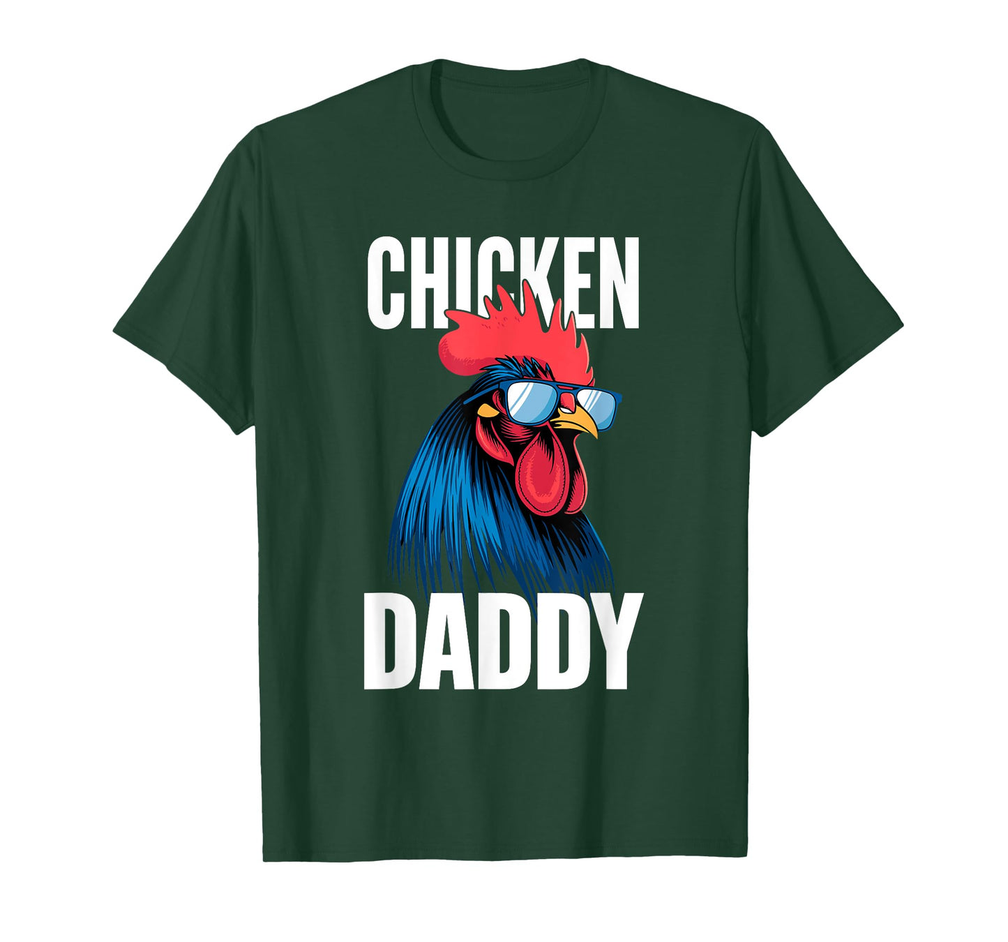 Chicken Daddy Chickens Father Poultry Farmer Dad Fathers Day T-Shirt