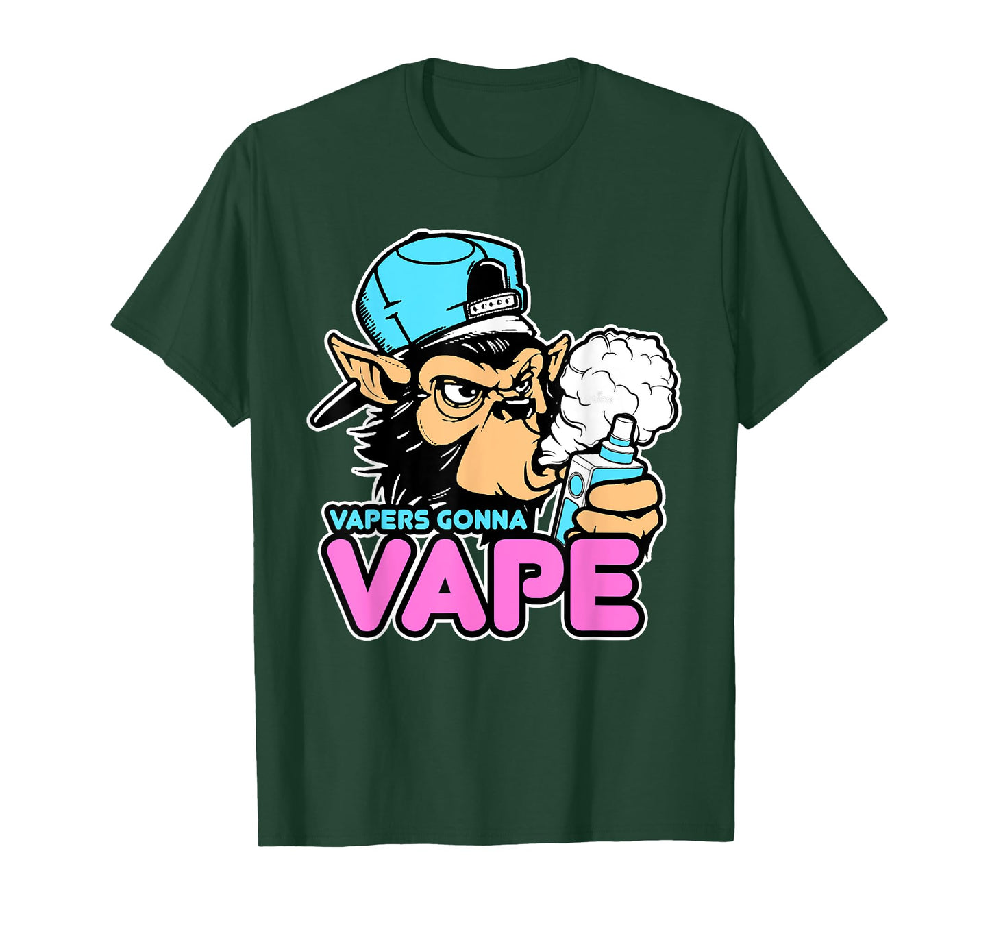 Vapers Gonna Vape Gorilla T-Shirt Vape Tee T-Shirt