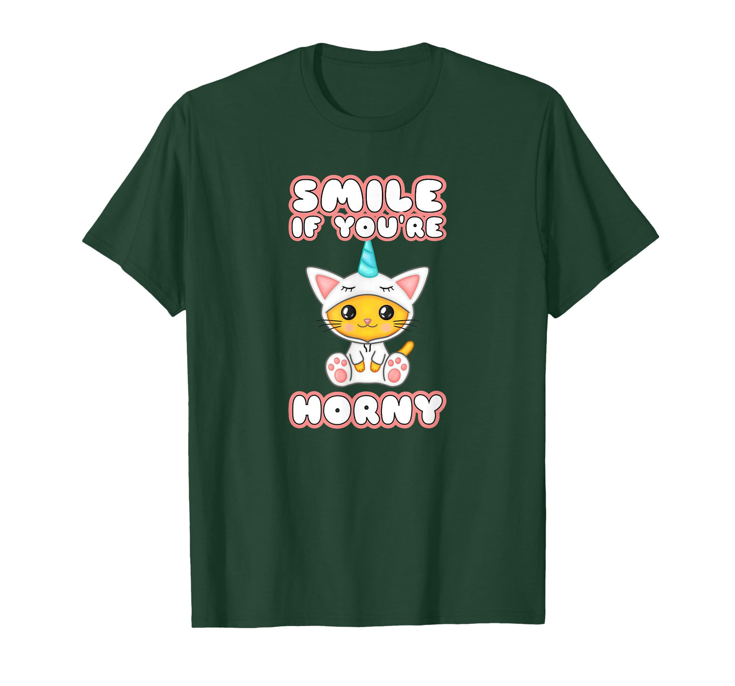 Smile if Horny Little Space DDLG Clothes BSDM Submissive Sex T-Shirt