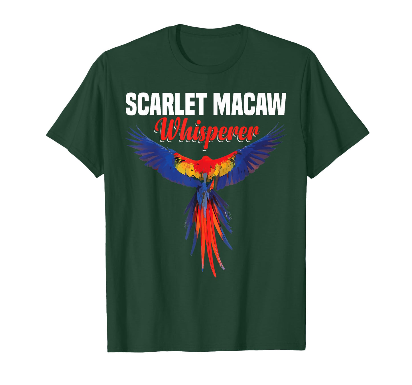Scarlet Macaw Owner Parrot Onesie Bird Scarlet Macaw T-Shirt