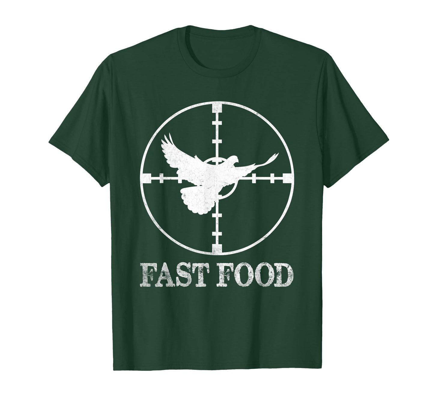 Dove Hunting Fast Food Limit Bird Hunting Dove Hunter T-Shirt
