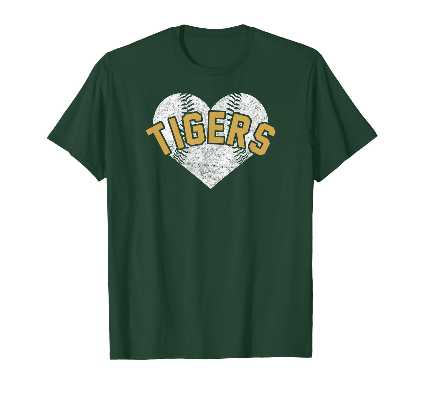 Tigers Baseball Softball High School Team Mascot Mom T-Shirt