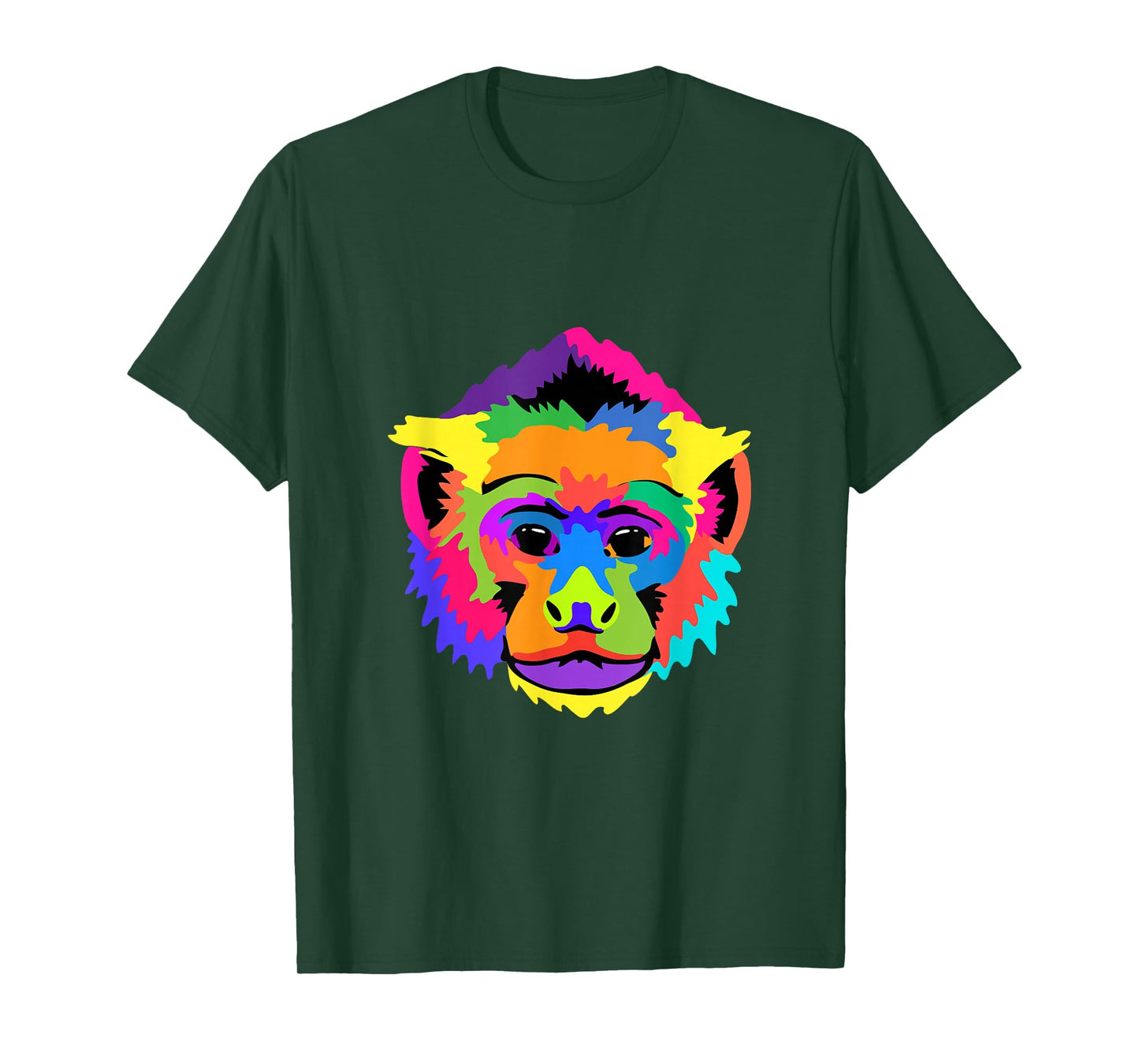 Pop Art Capuchin Monkey T-Shirt